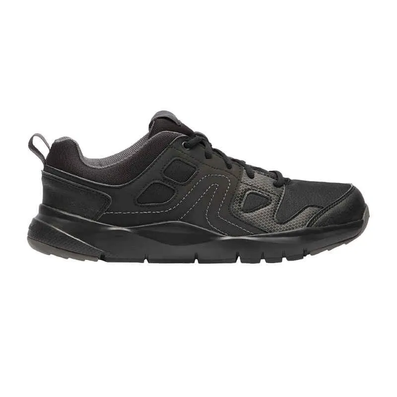 Tenis para caminar Hombre Newfeel HW 100 negro