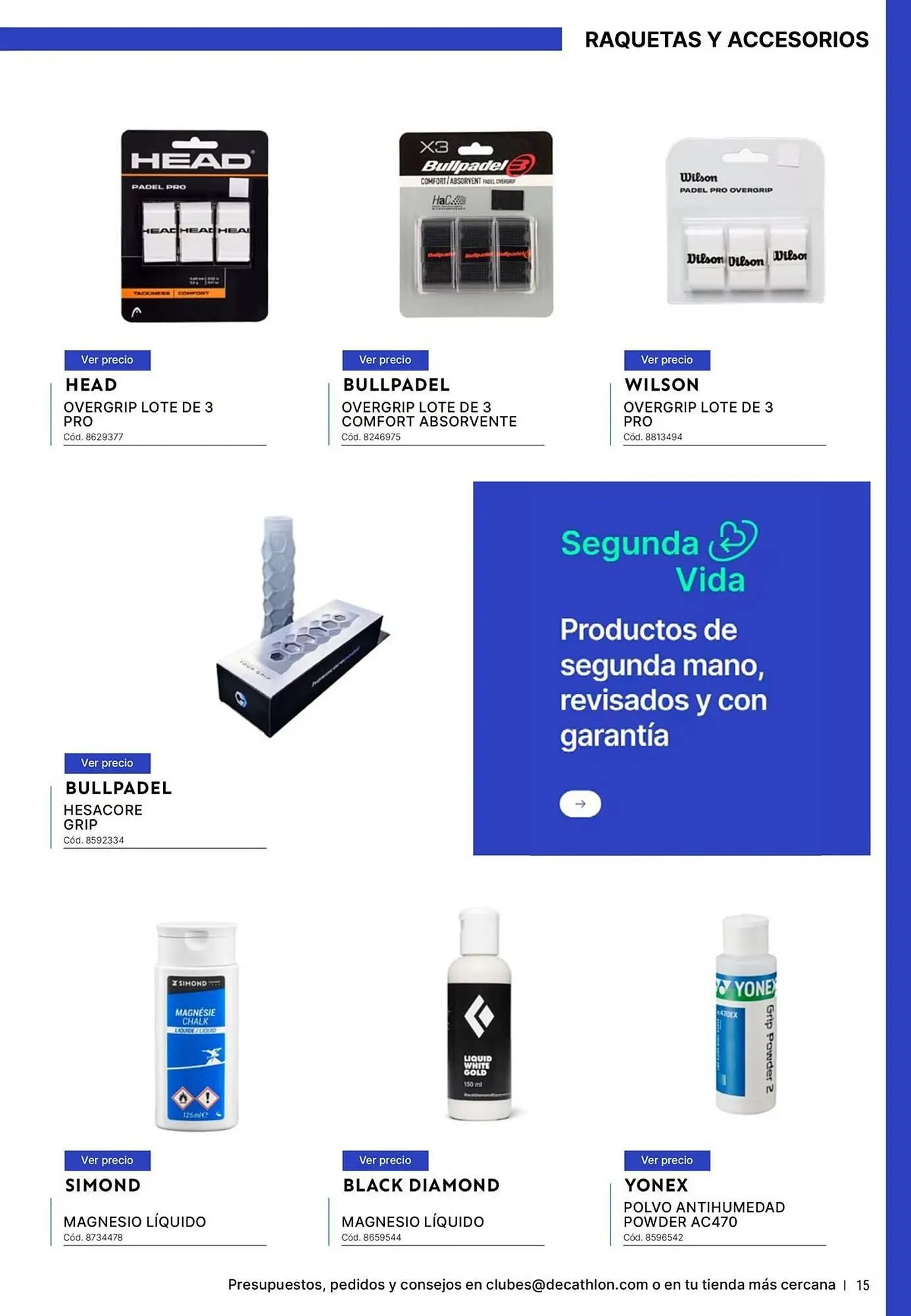 Catalogo de Catálogo Decathlon 9 de abril al 31 de diciembre 2025 - Pag 15