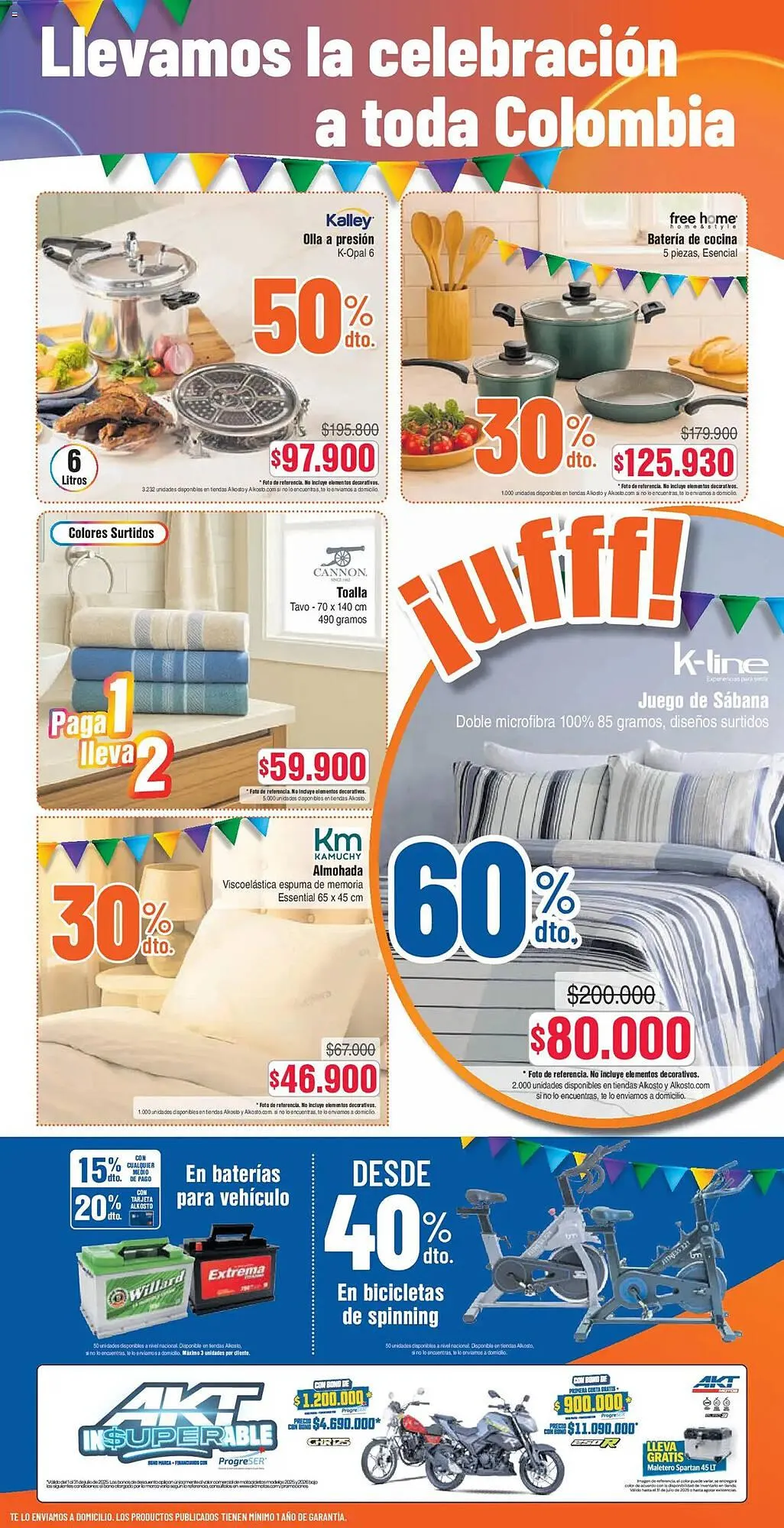 Catalogo de Catálogo Alkosto 28 de julio al 1 de agosto 2025 - Pag 7