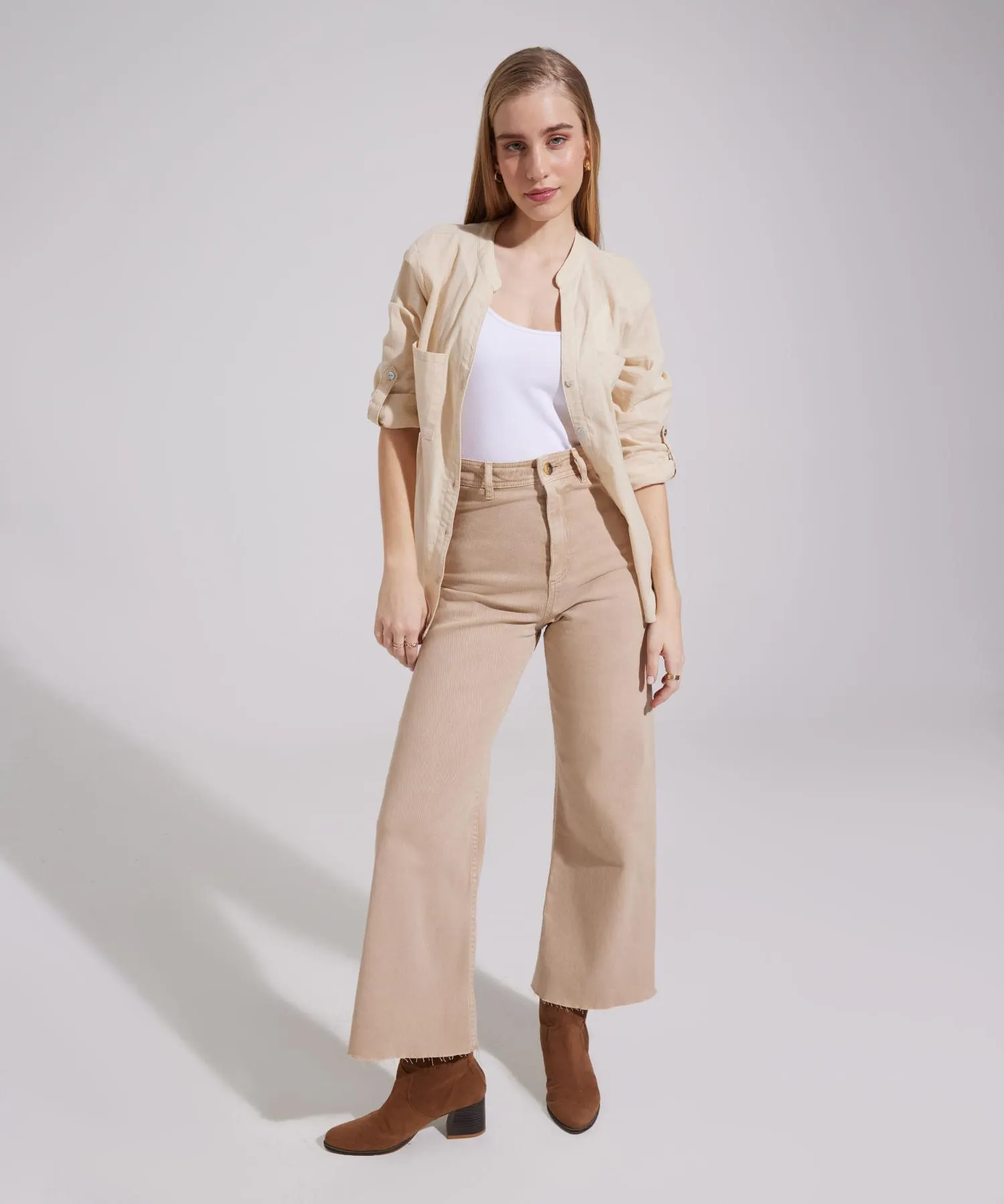 Jean Fit Culotte Tono Arena