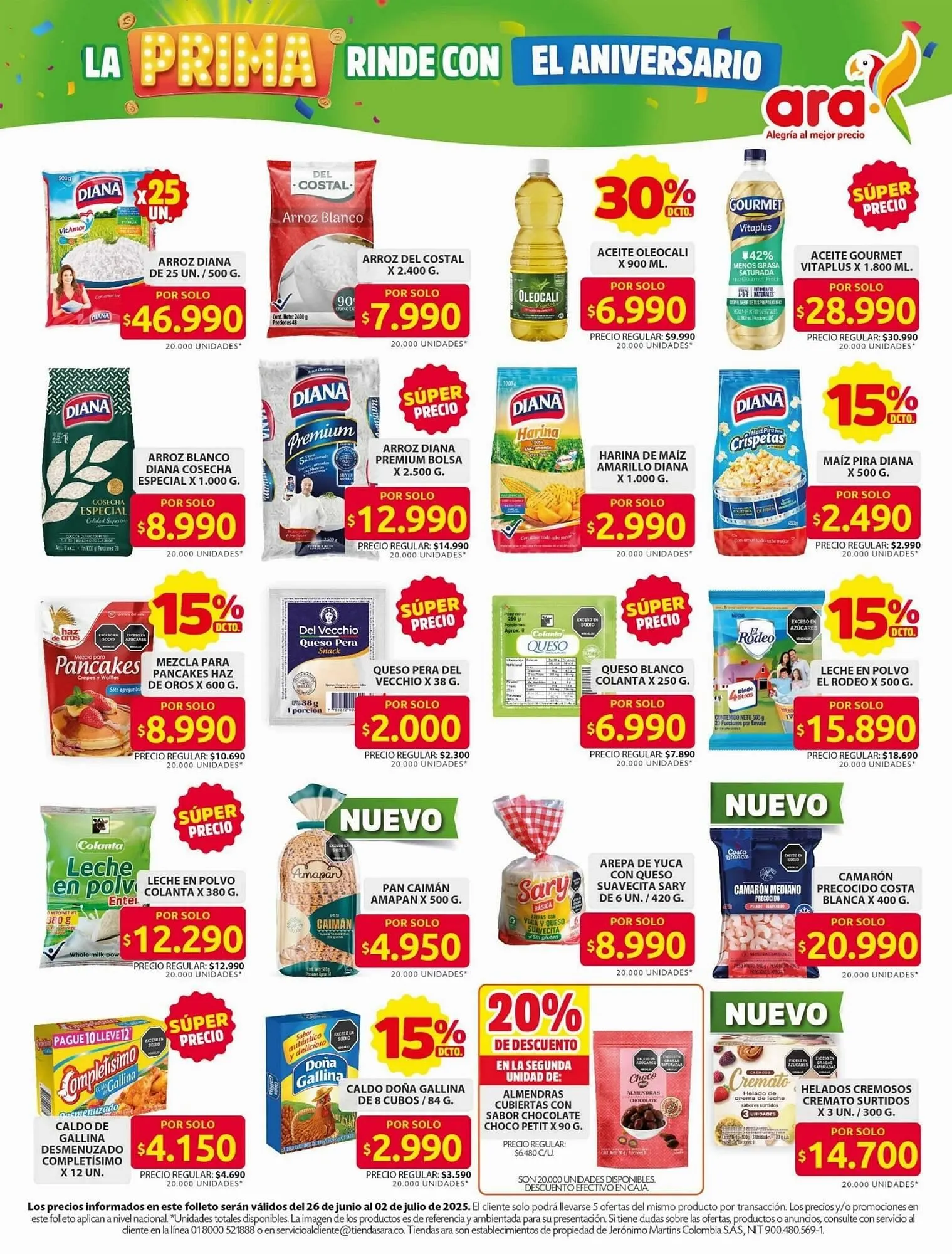 Catalogo de Catálogo Ara 26 de junio al 3 de julio 2025 - Pag 4