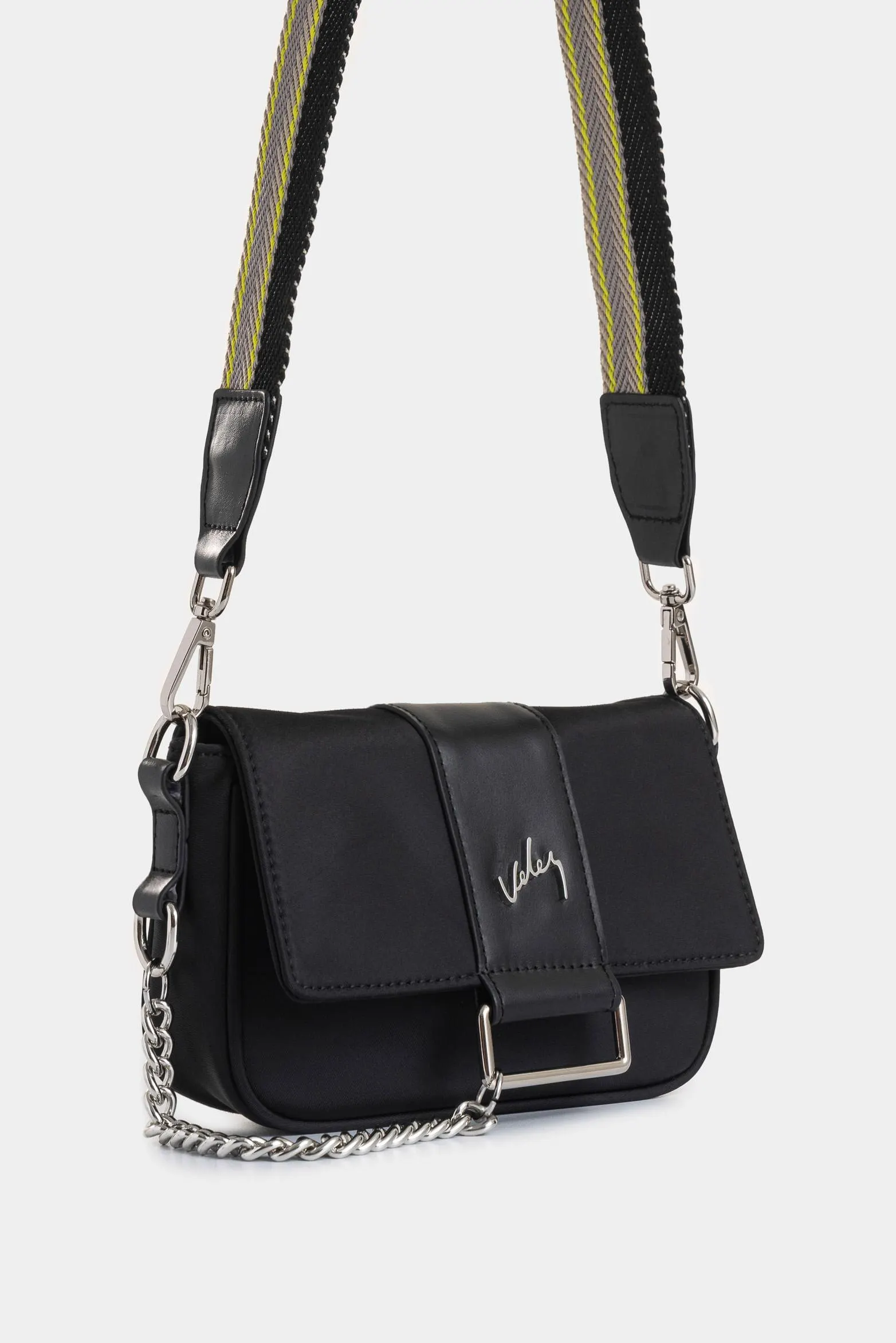 Manos libres Nova en lona para mujer detalle multicolor