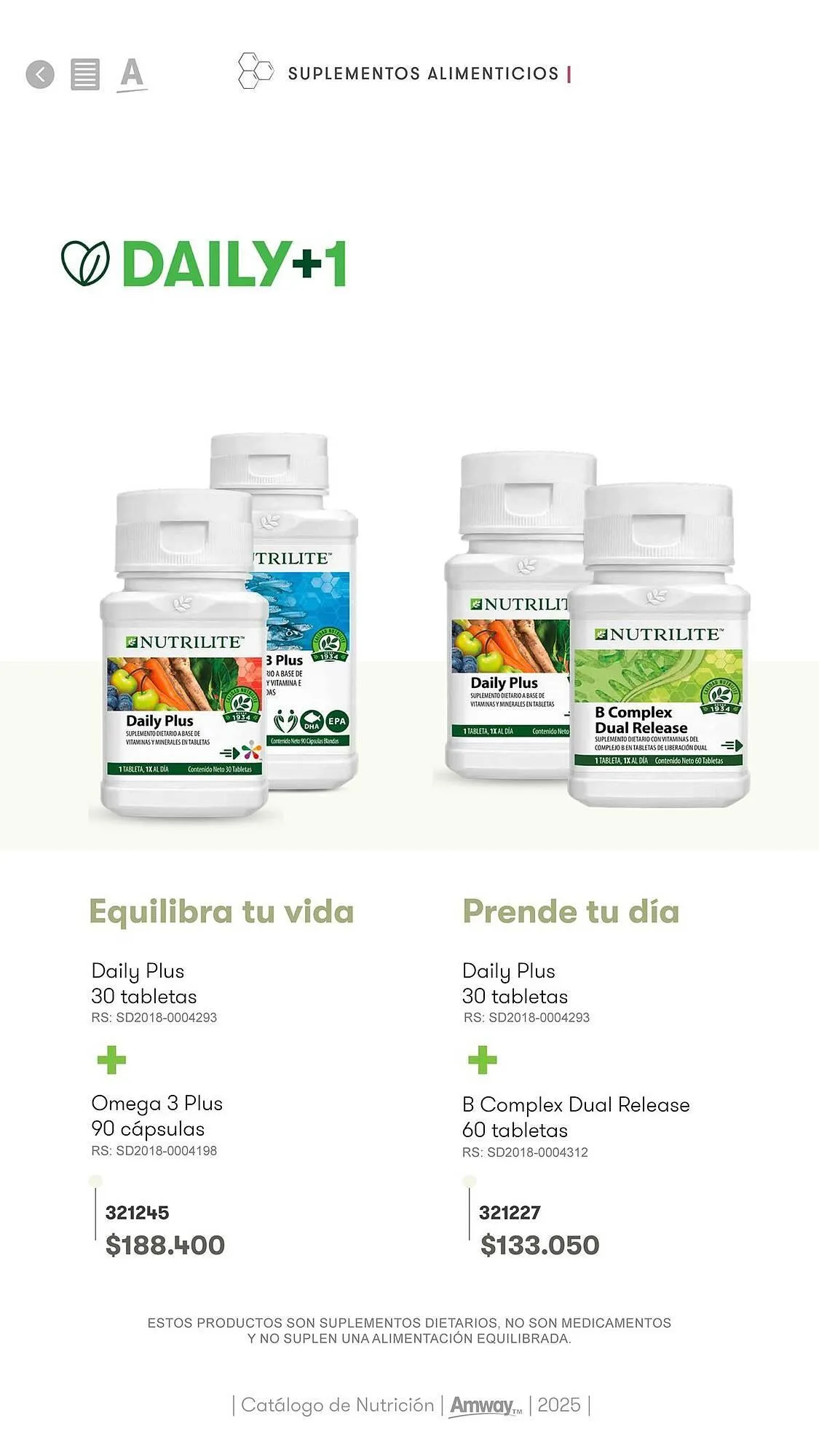 Catalogo de Catálogo Amway 8 de abril al 30 de abril 2025 - Pag 9