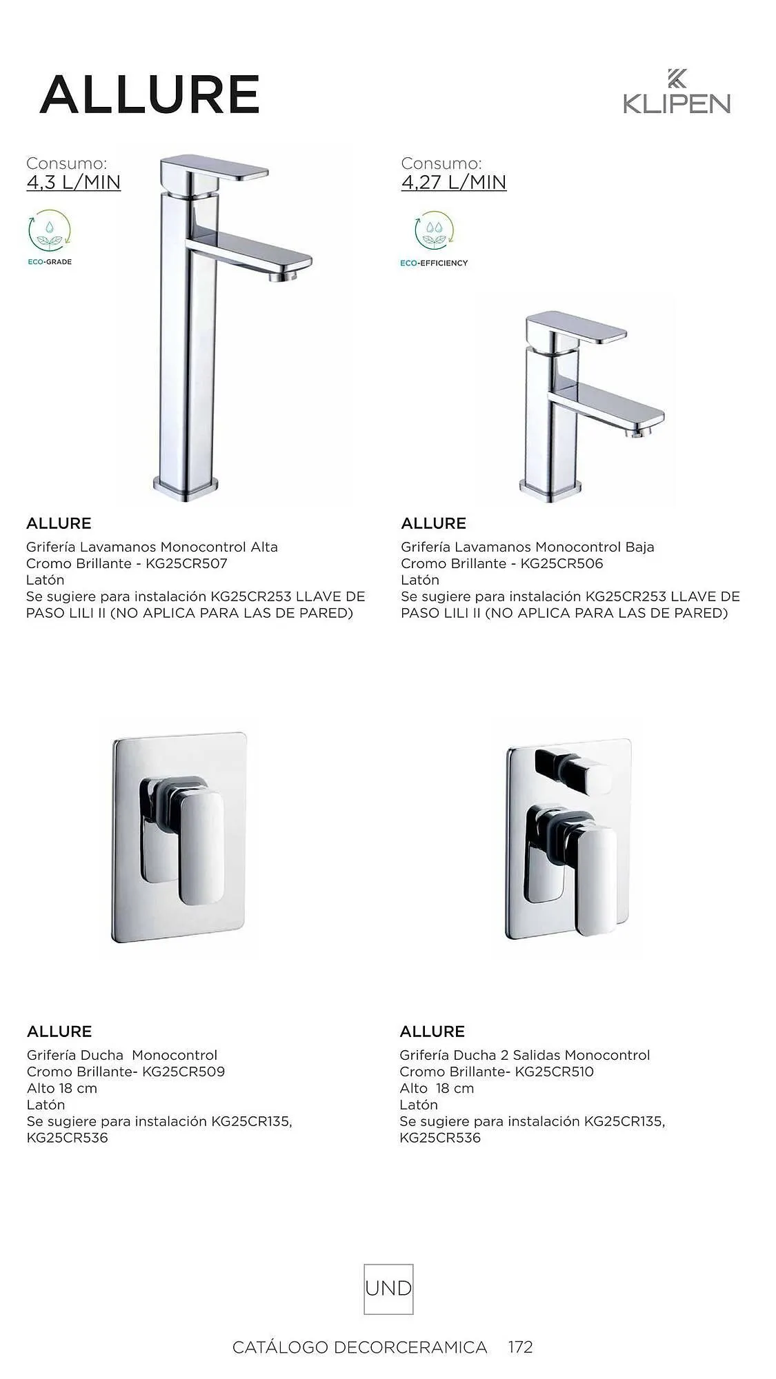 Catalogo de Catálogo Decorceramica 6 de noviembre al 6 de mayo 2025 - Pag 172