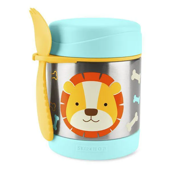 Termo Insulado con Tenedor León 325 ml - Skip Hop