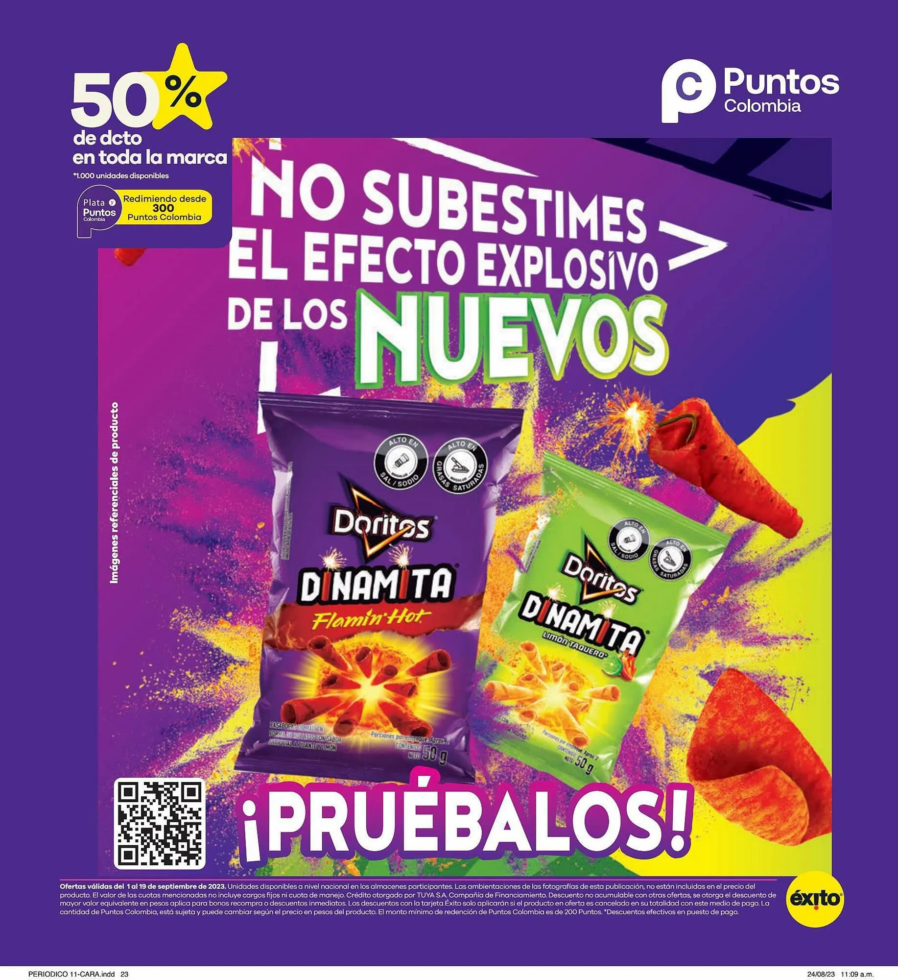 Catalogo de Catálogo Éxito 1 de septiembre al 19 de septiembre 2023 - Pag 23