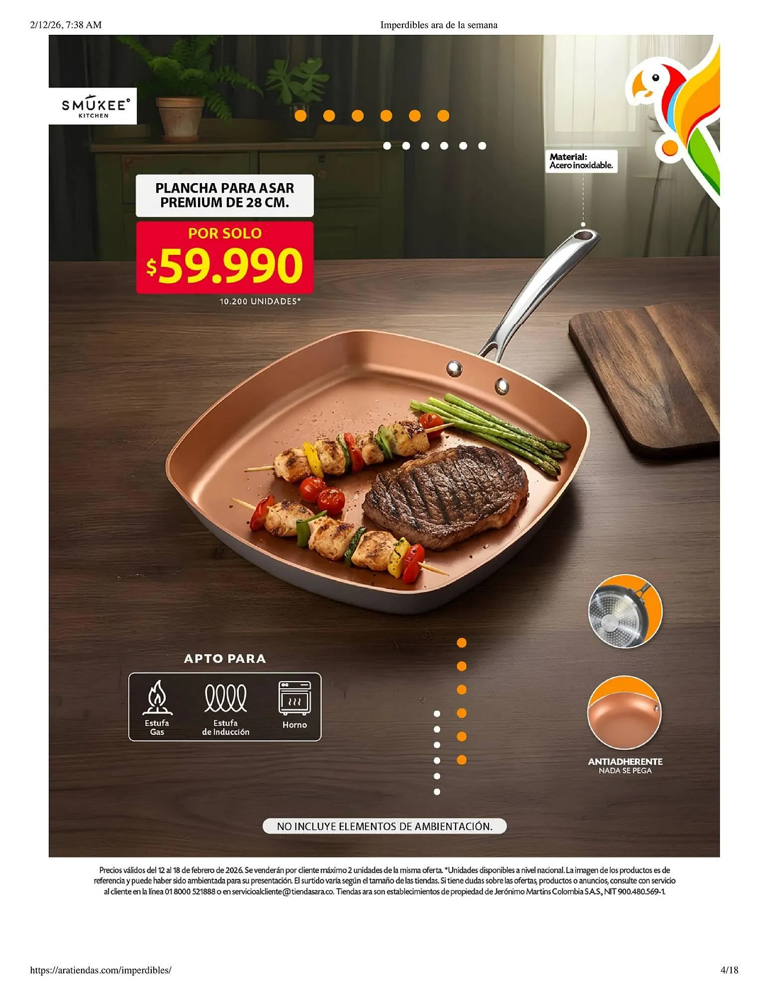 Catalogo de Catálogo Ara 12 de febrero al 18 de febrero 2026 - Pag 4