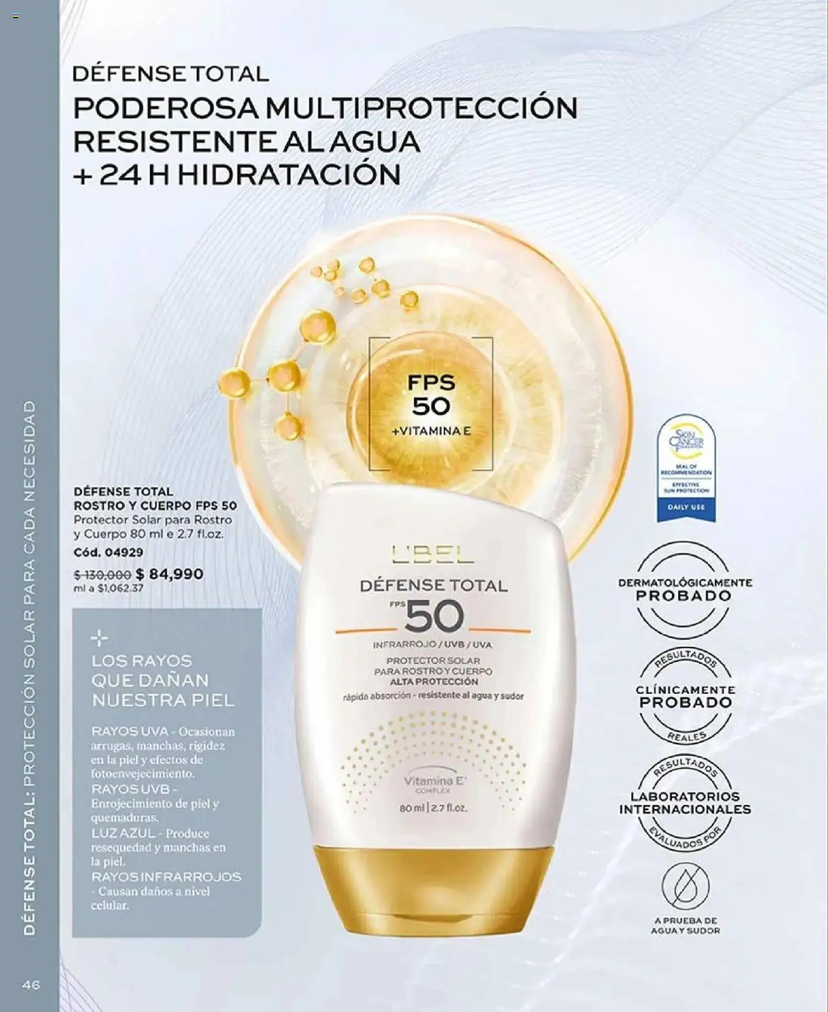 Catalogo de Catálogo L'bel 21 de abril al 30 de junio 2025 - Pag 46