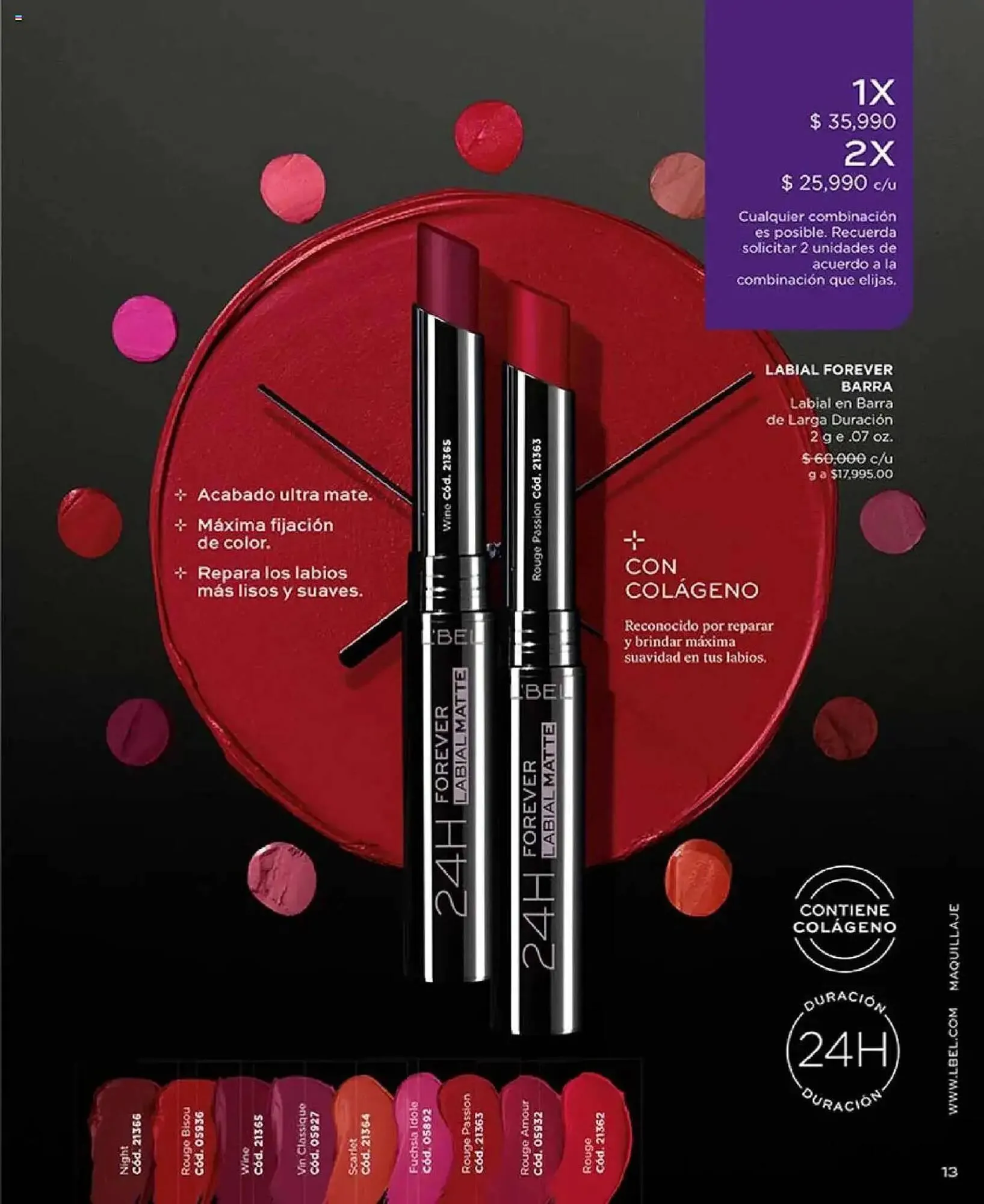 Catalogo de Catálogo L'bel 21 de abril al 30 de junio 2025 - Pag 13