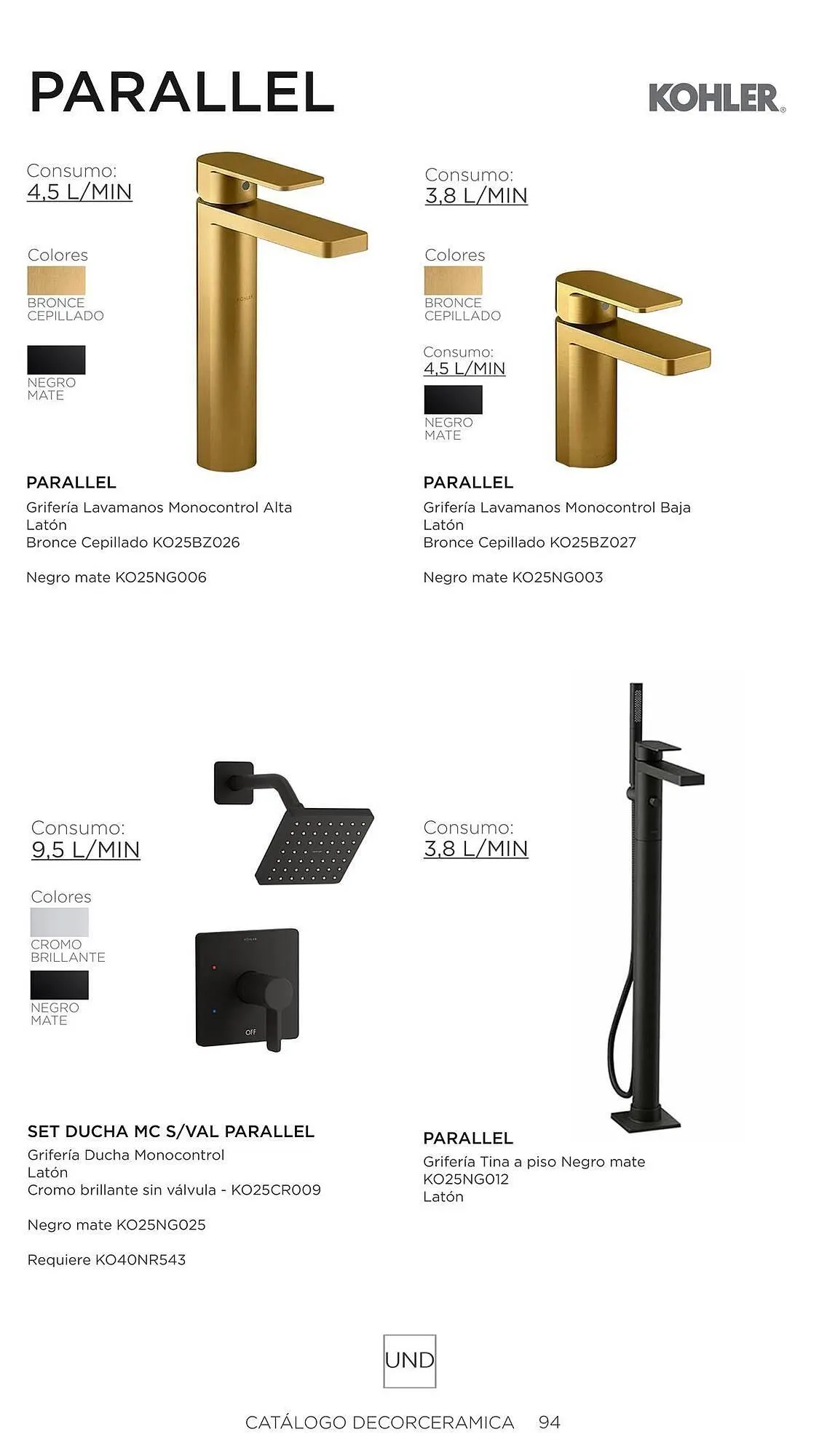 Catalogo de Catálogo Decorceramica 6 de noviembre al 6 de mayo 2025 - Pag 94