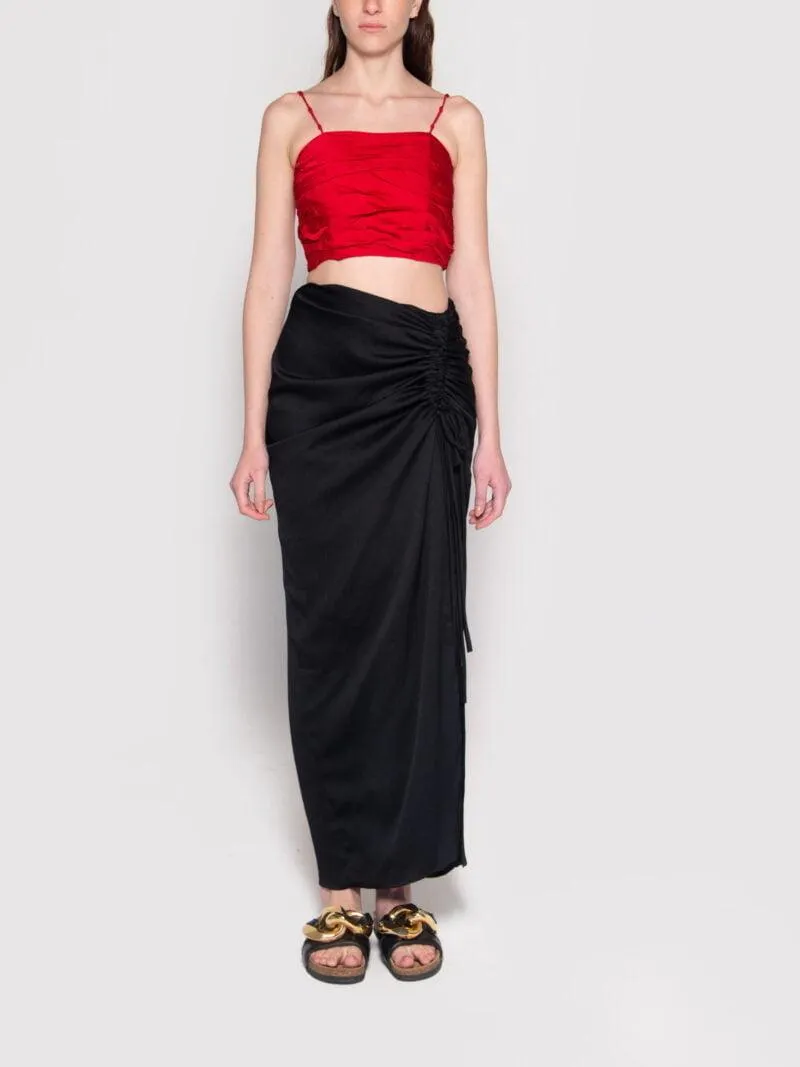 CHLOE TOP CHERRY RED