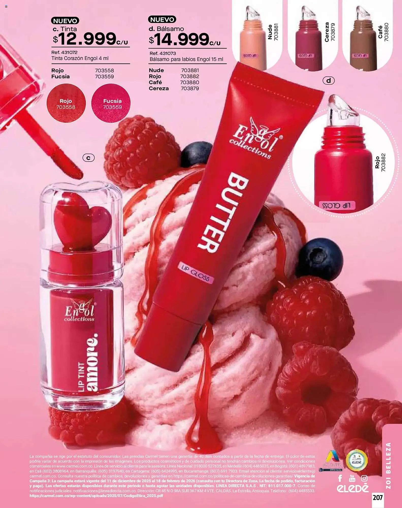 Catalogo de Catálogo Carmel 1 de marzo al 1 de abril 2026 - Pag 207