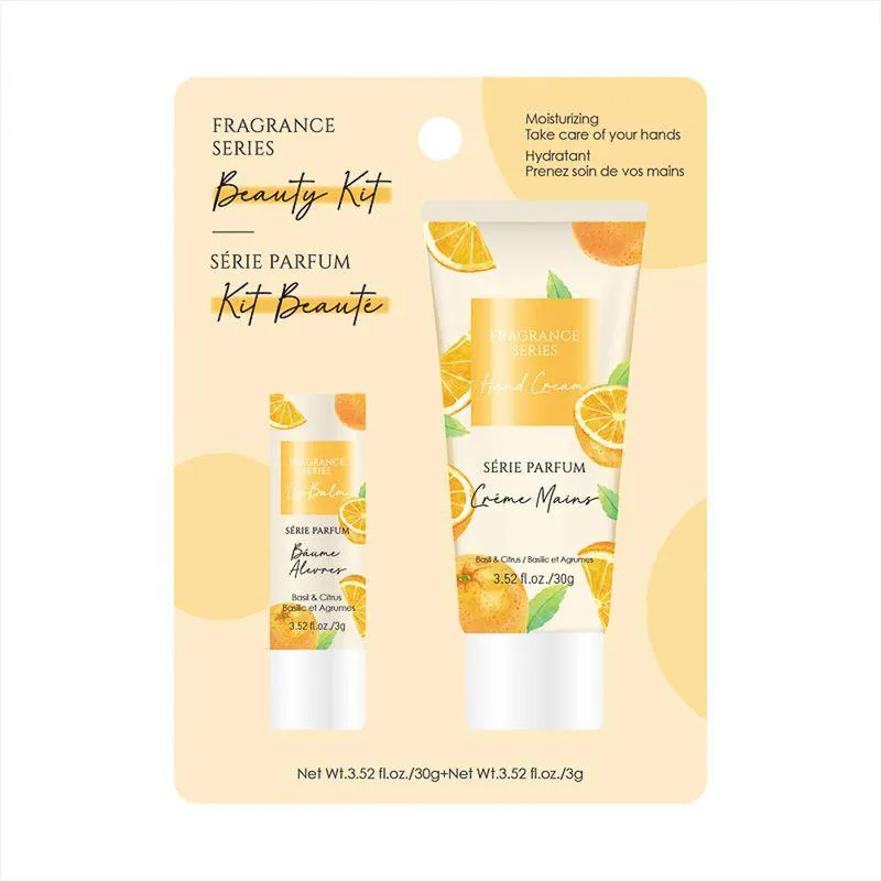 Kit De Belleza Fragance Series Albahaca Y Citricos