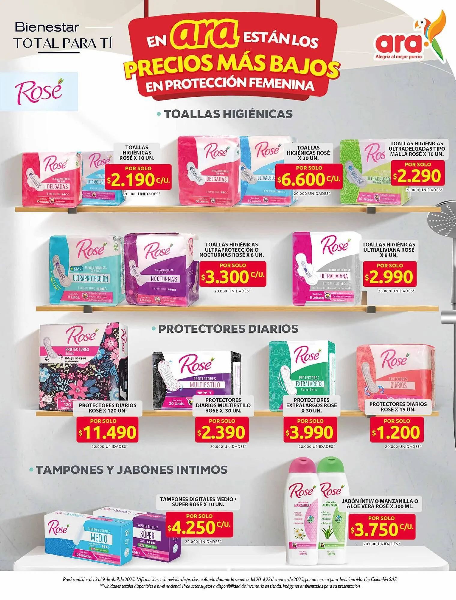 Catalogo de Catálogo Ara 3 de abril al 9 de abril 2025 - Pag 8