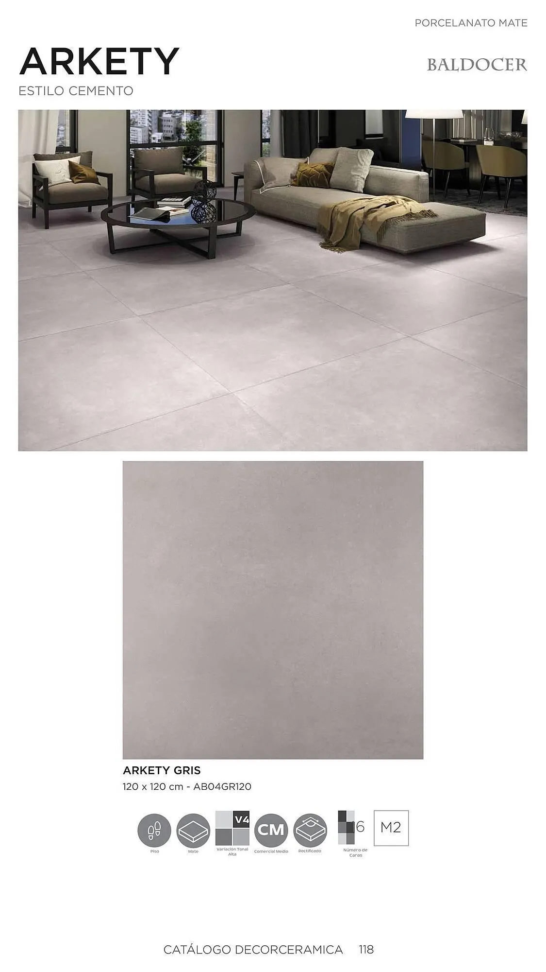 Catalogo de Catálogo Decorceramica 6 de noviembre al 6 de mayo 2025 - Pag 118