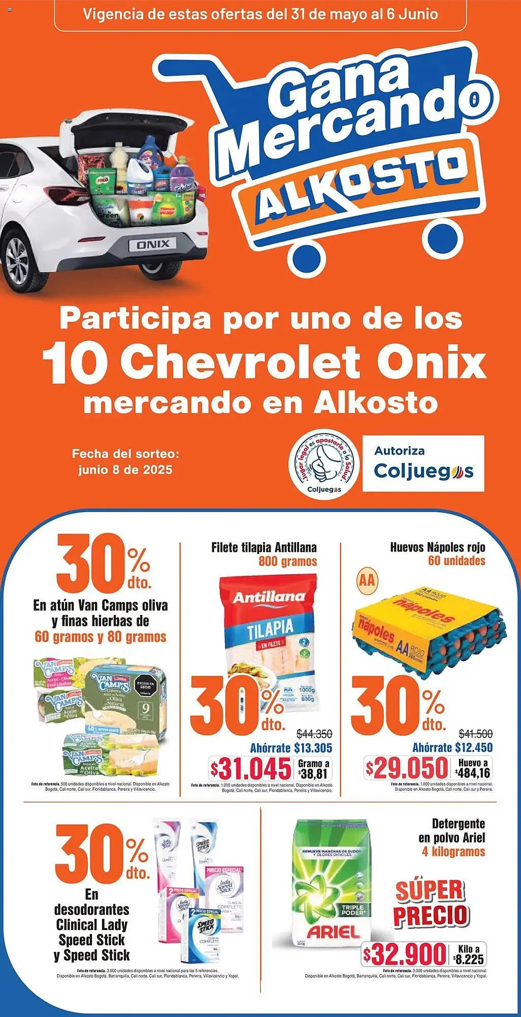 Catalogo de Catálogo Alkosto 31 de mayo al 9 de junio 2025 - Pag 1