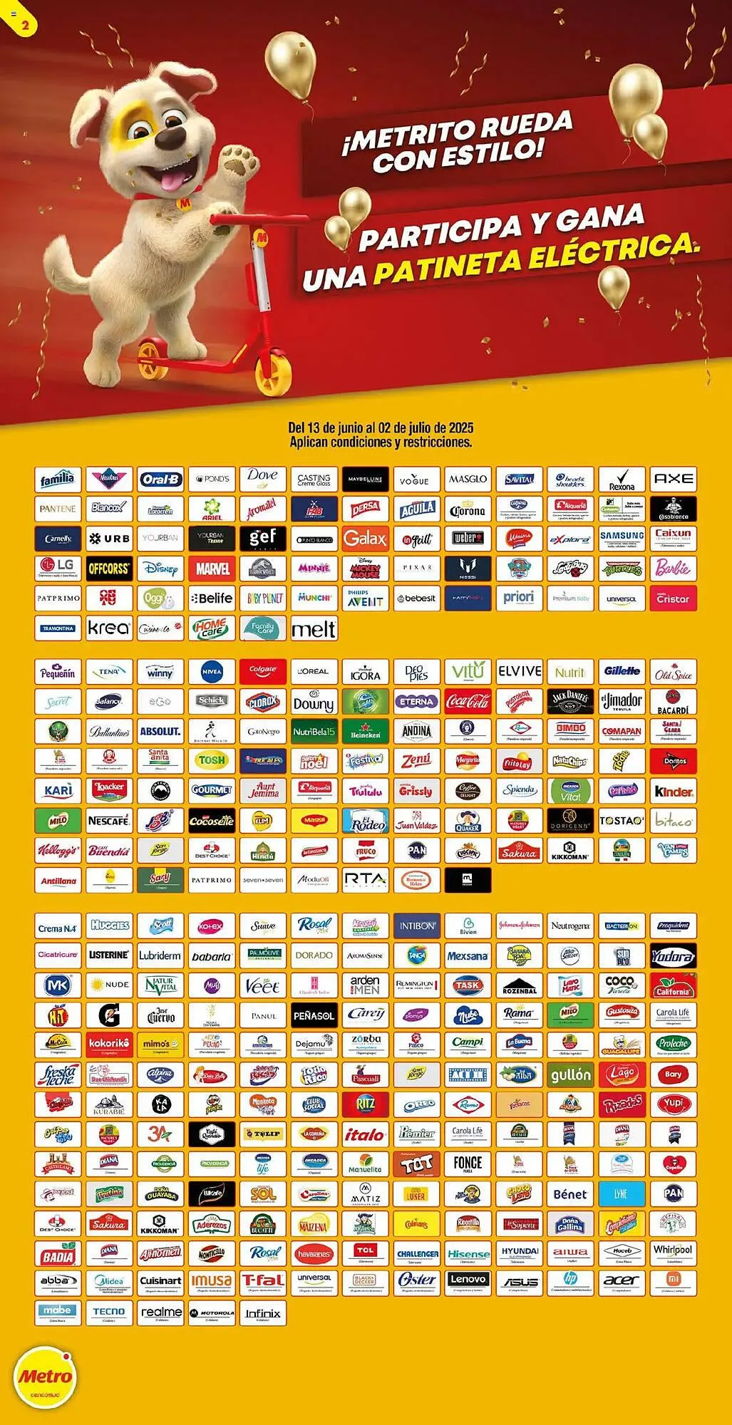 Catalogo de Catálogo Metro 13 de junio al 3 de julio 2025 - Pag 2