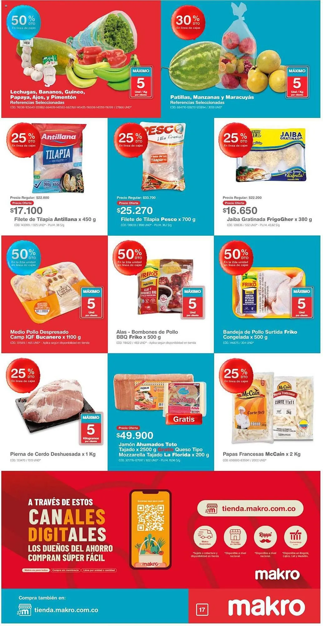 Catalogo de Catálogo Makro 22 de septiembre al 28 de septiembre 2023 - Pag 17