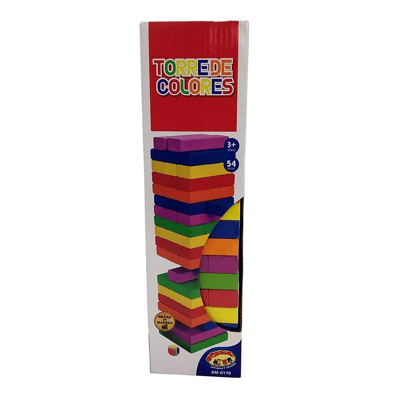 Torre De Colores X 54 Piezas