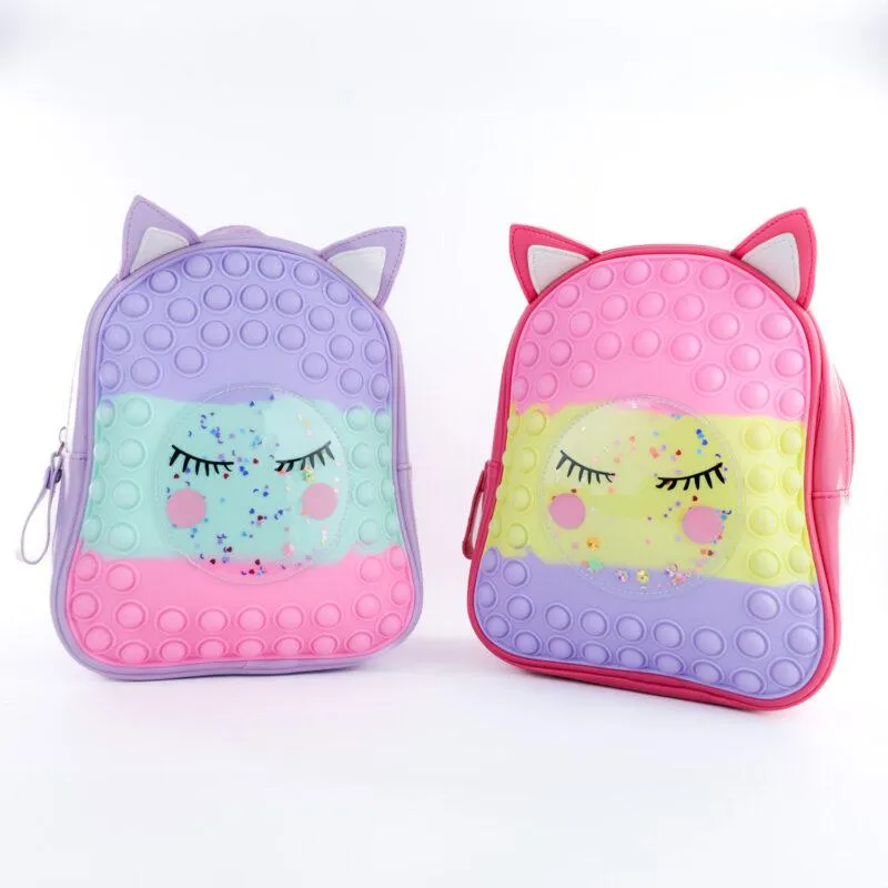 MORRAL POP IT PESTAÑA LILA
