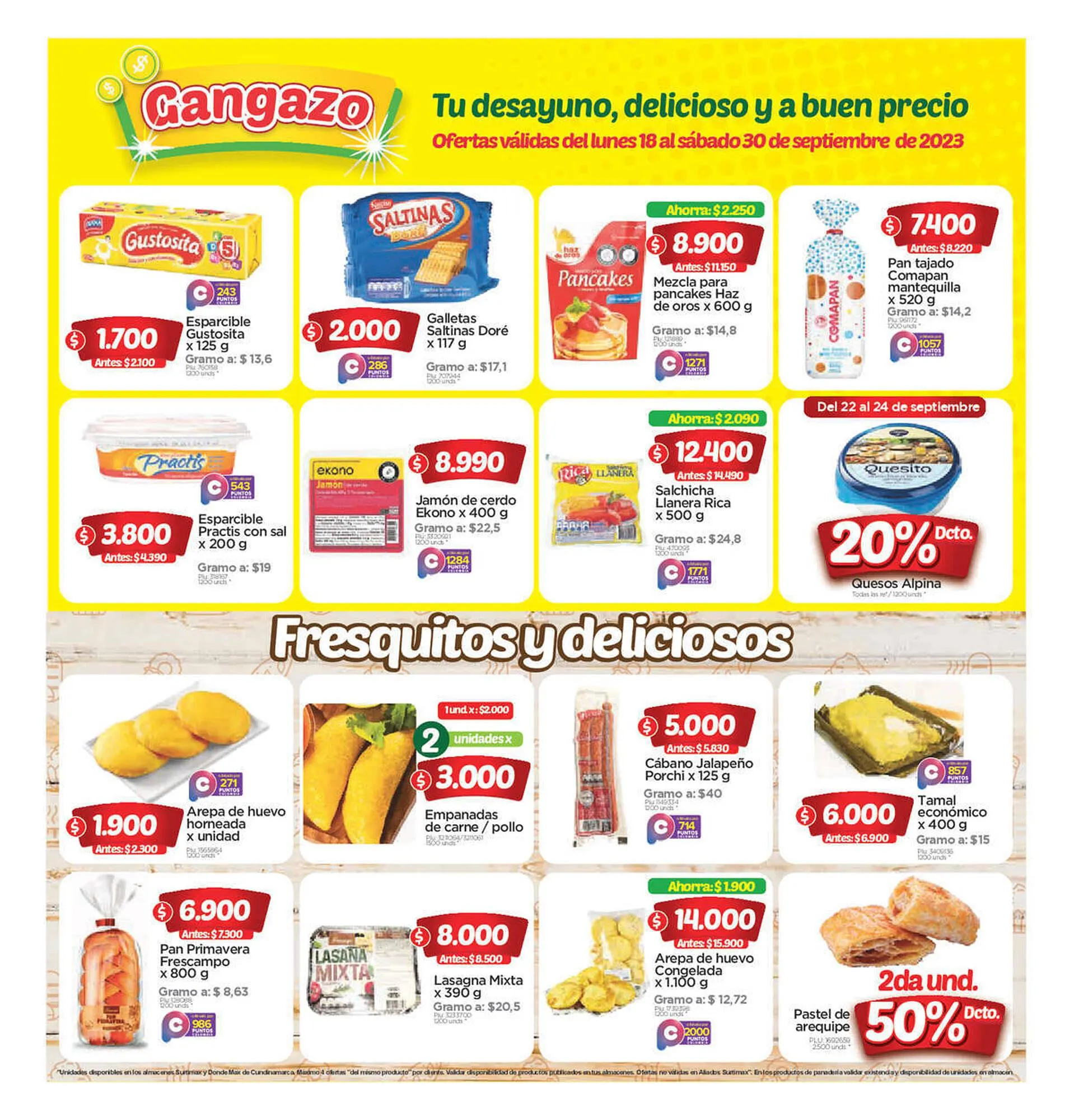 Catalogo de Catálogo Surtimax 18 de septiembre al 30 de septiembre 2023 - Pag 3