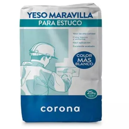 Yeso maravilla 25 kilos