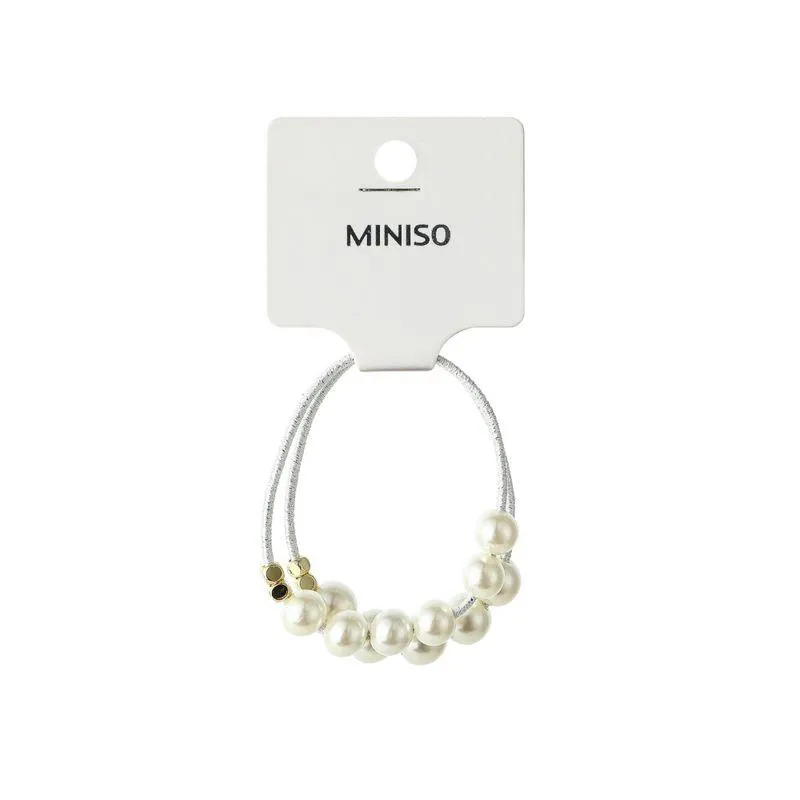 Moñas para Cabello de Metal Star y Moon Hollowed Blanco