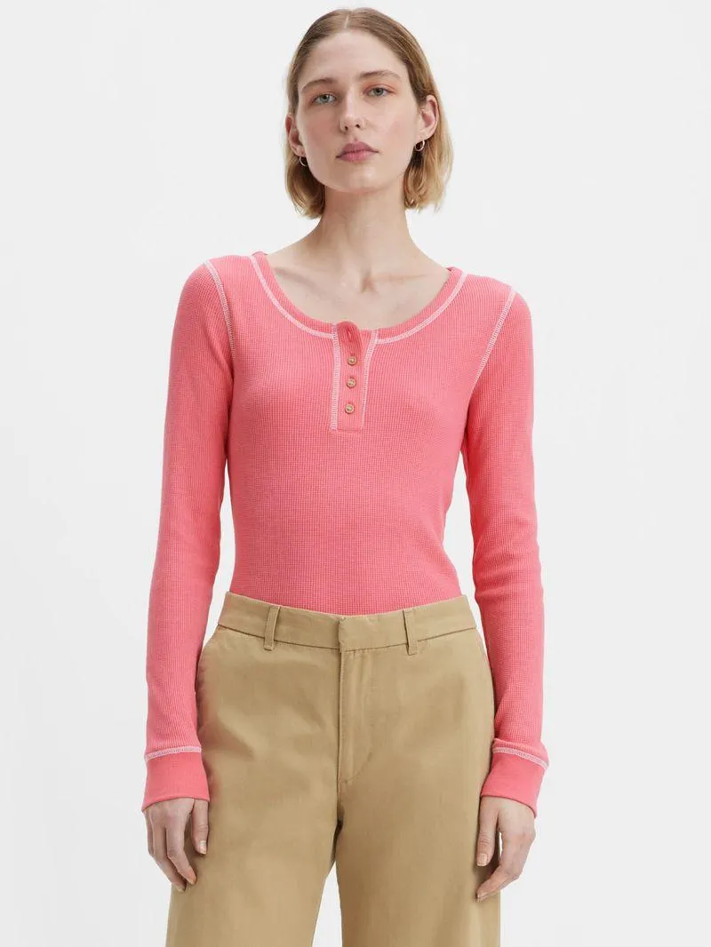 Camibuzo Levi’s® Henley Para Mujer