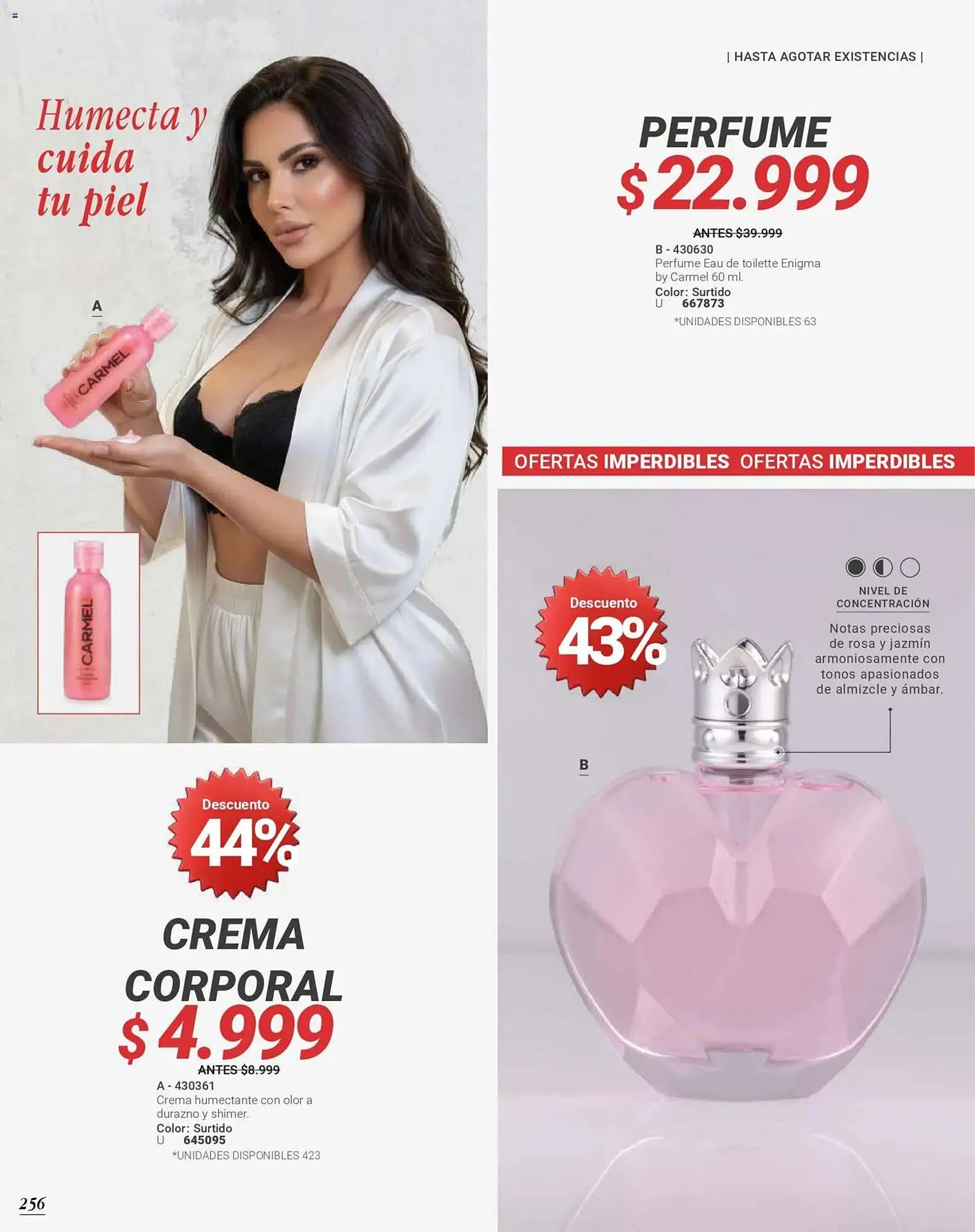 Catalogo de Catálogo Carmel 1 de abril al 30 de abril 2026 - Pag 256