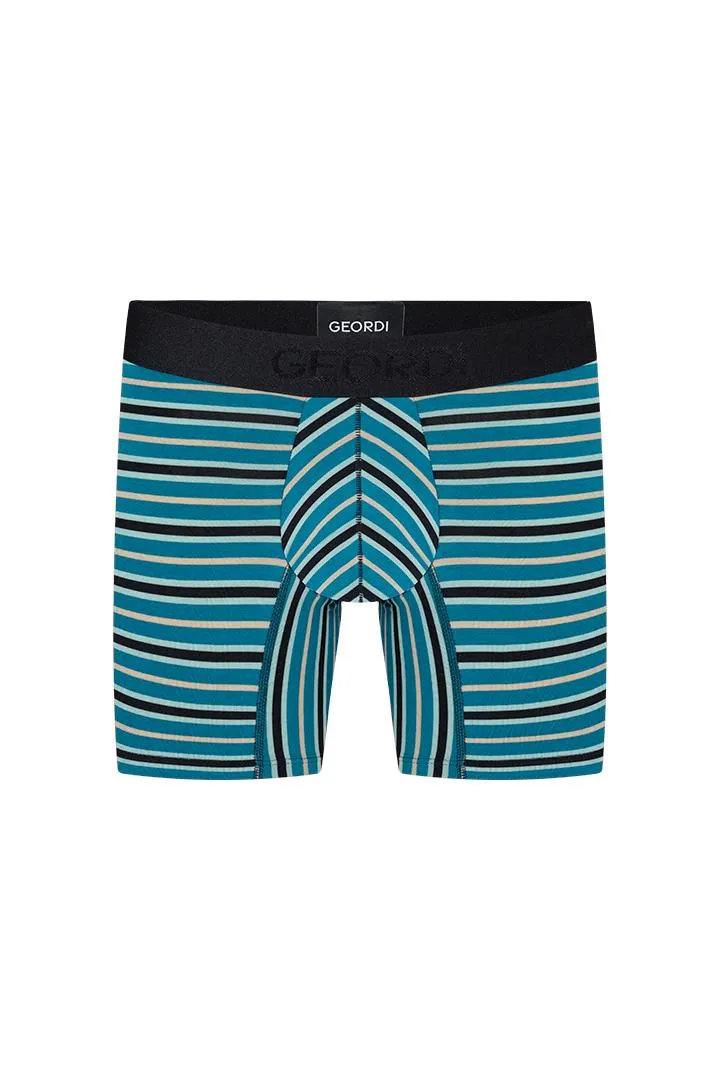 Bóxer medio preteñido de algodón peinado de lujo (4141)