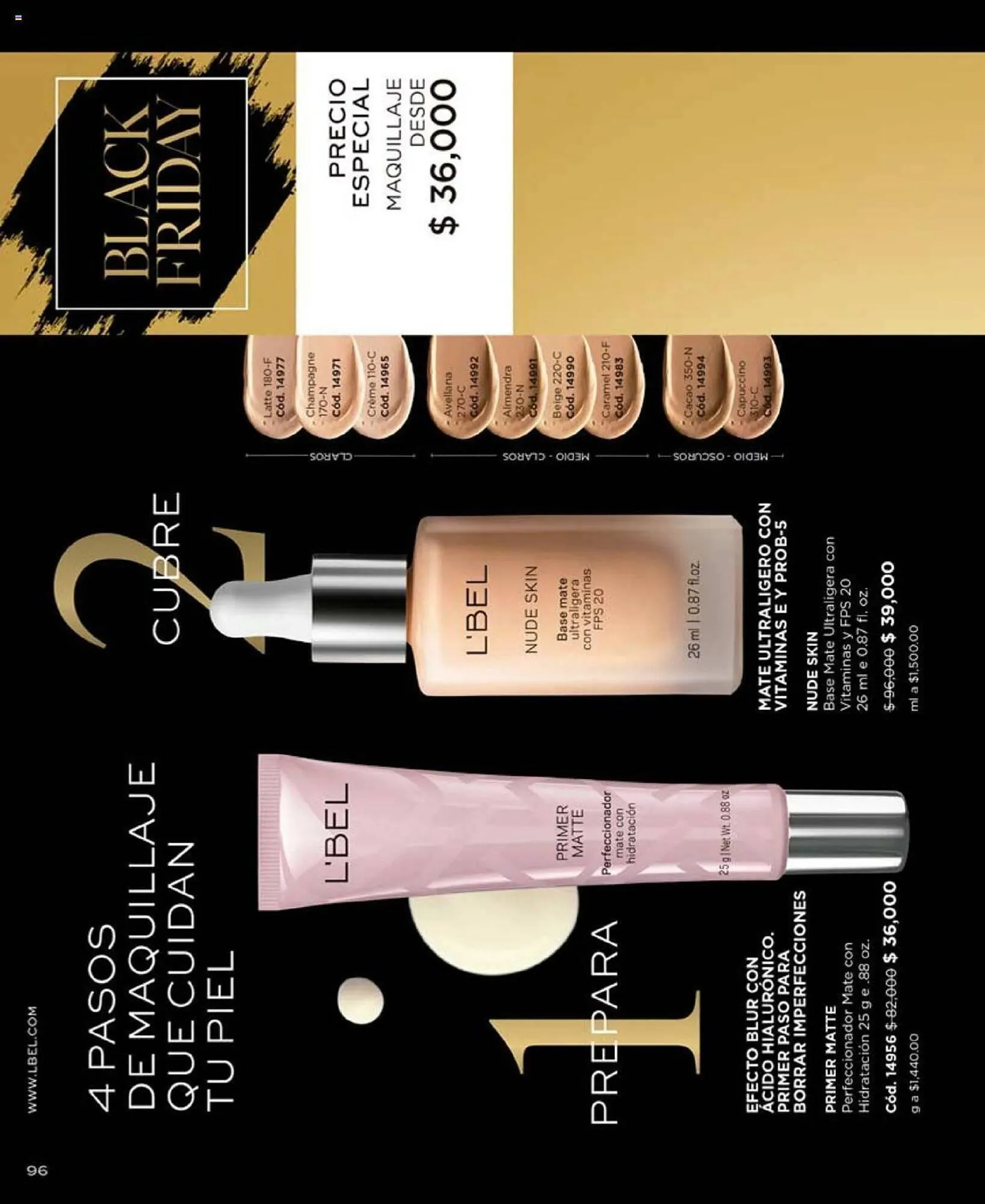 Catalogo de Catálogo L'bel 12 de septiembre al 2 de octubre 2023 - Pag 96