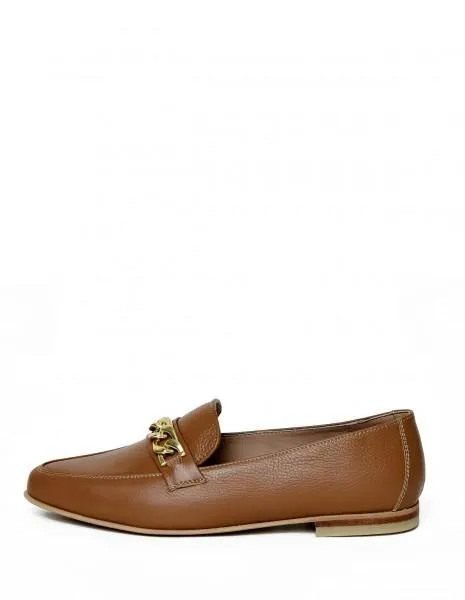 BALETA GENOVA CUERO MIEL