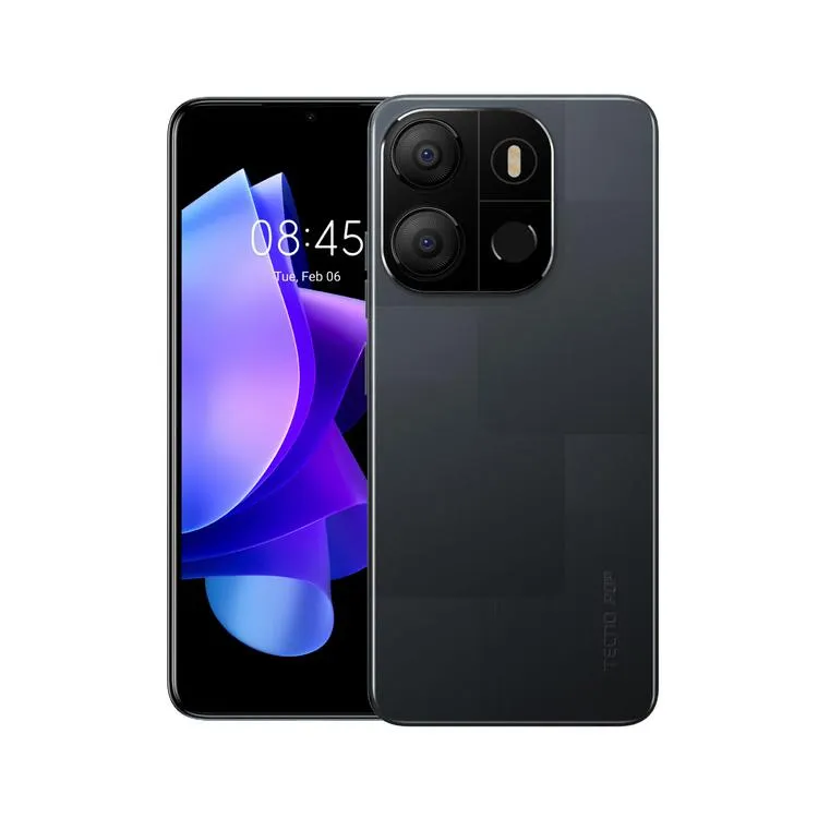 Celular TECNO POP 7 64GB Negro