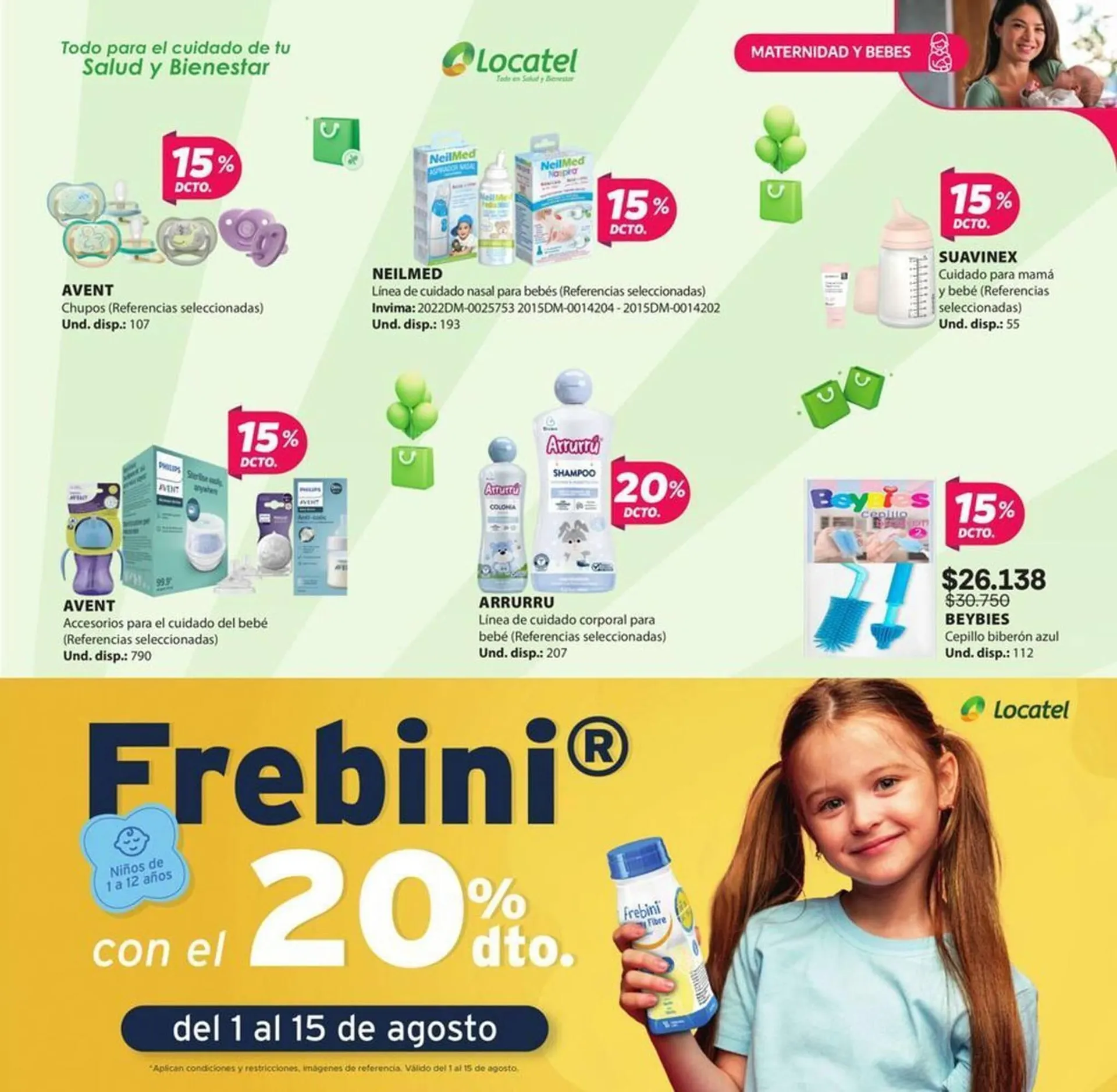 Catalogo de Catálogo Locatel 2 de agosto al 15 de agosto 2025 - Pag 9