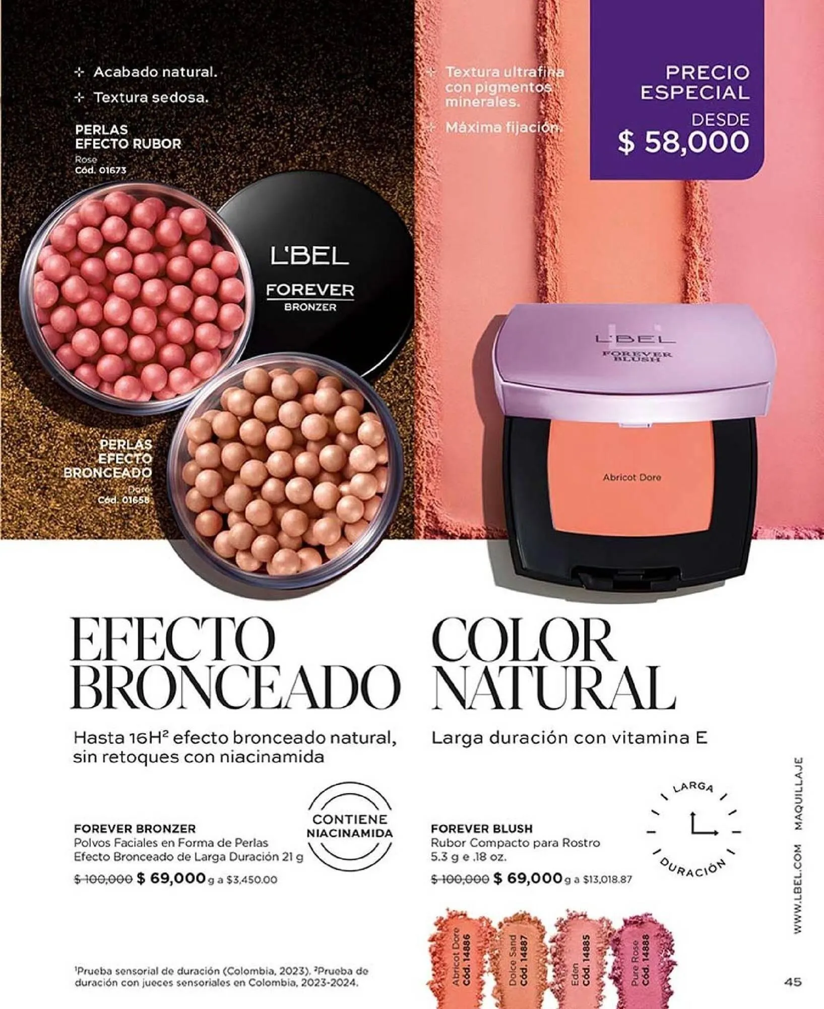 Catalogo de Catálogo L'bel 25 de marzo al 30 de abril 2025 - Pag 45