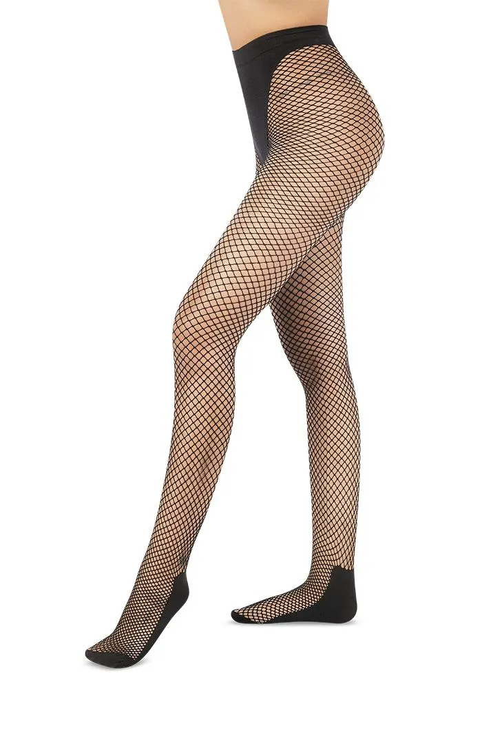 Media velada de malla (2716)