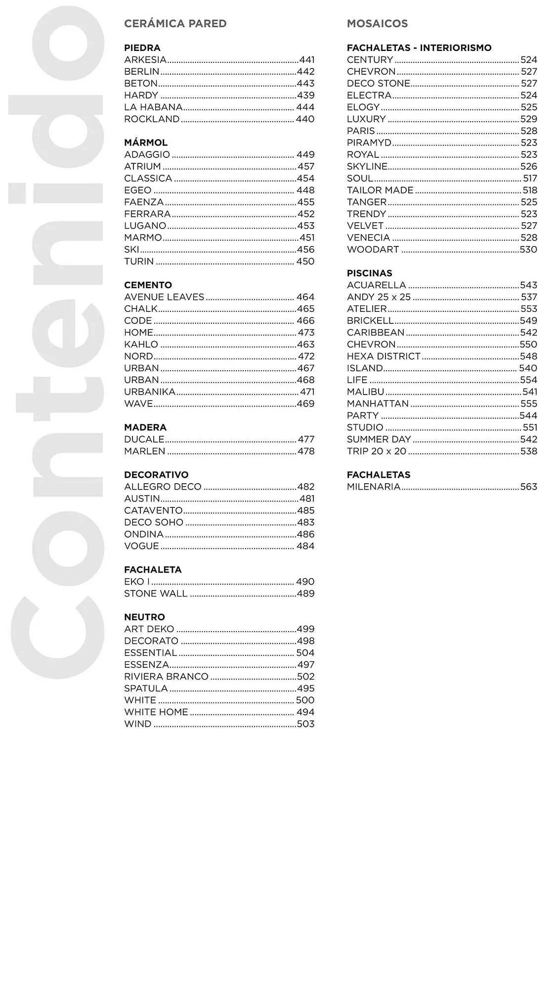 Catalogo de Catálogo Decorceramica 6 de noviembre al 6 de mayo 2025 - Pag 4