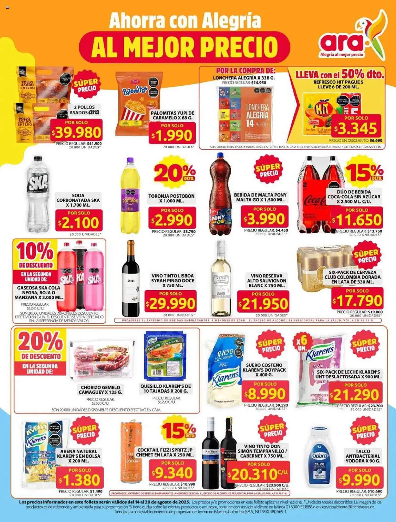 Catalogo de Catálogo Ara 14 de agosto al 22 de agosto 2025 - Pag 3