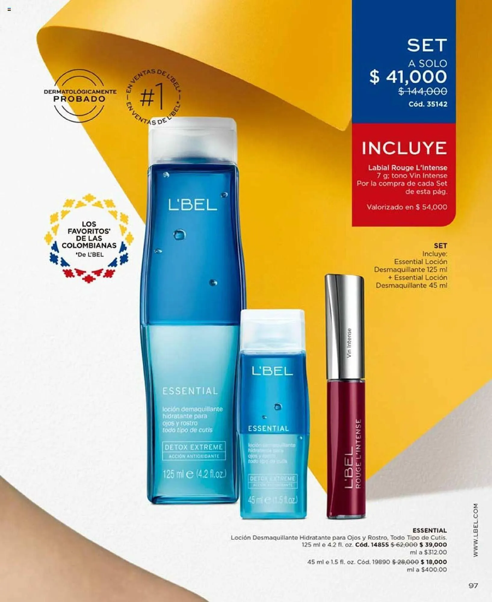 Catalogo de Catálogo L'bel 21 de agosto al 10 de septiembre 2023 - Pag 97