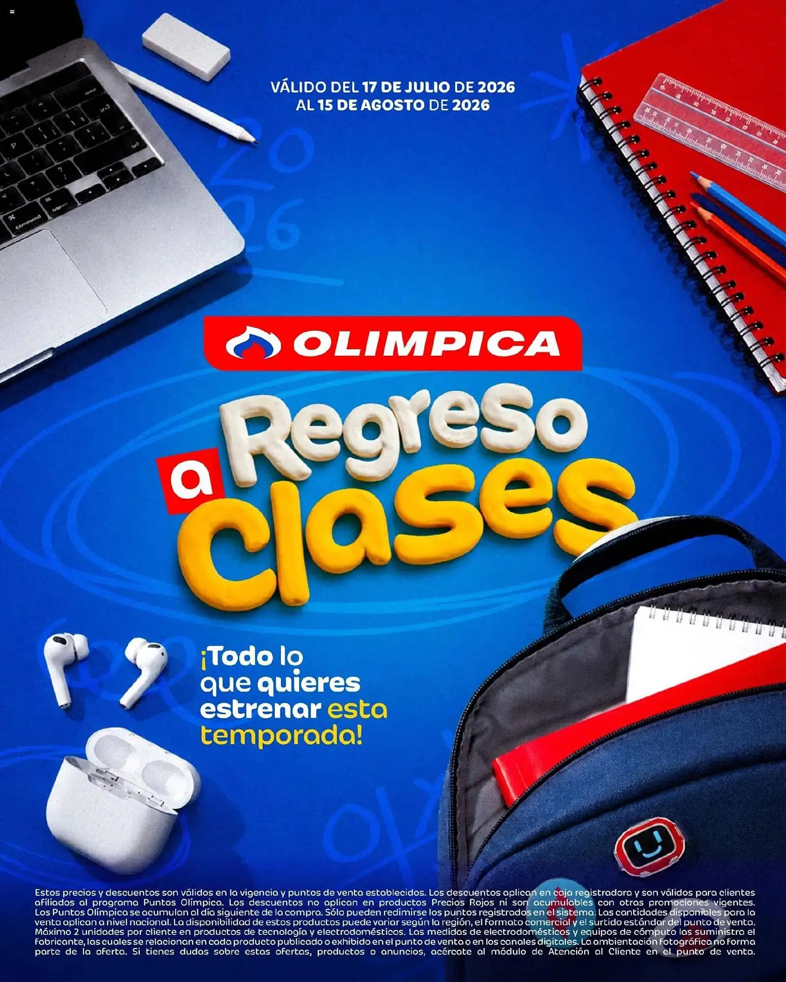 Catalogo de Catálogo Olímpica 17 de julio al 15 de agosto 2026 - Pag 1