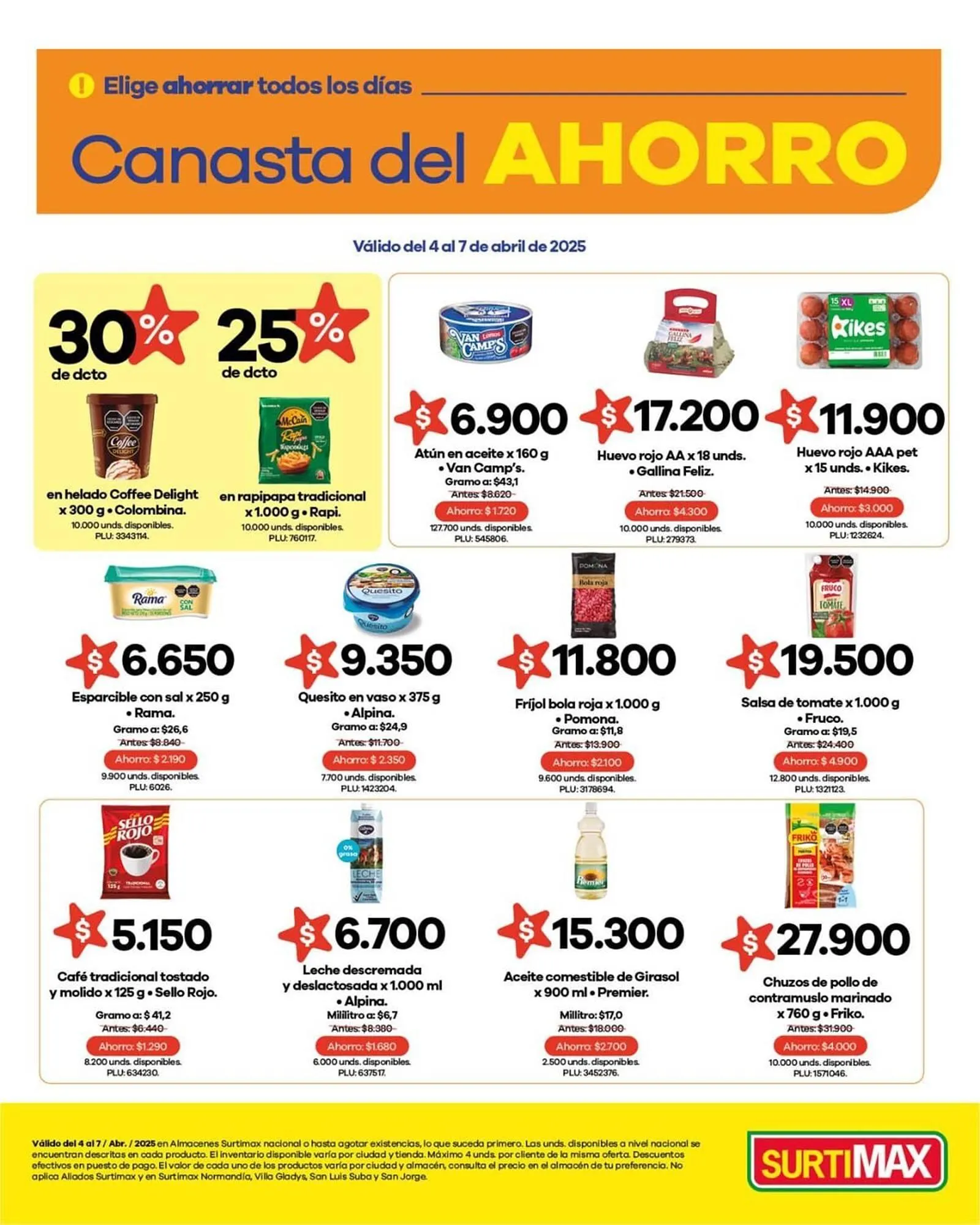 Catalogo de Catálogo Surtimax 4 de abril al 7 de abril 2025 - Pag 2