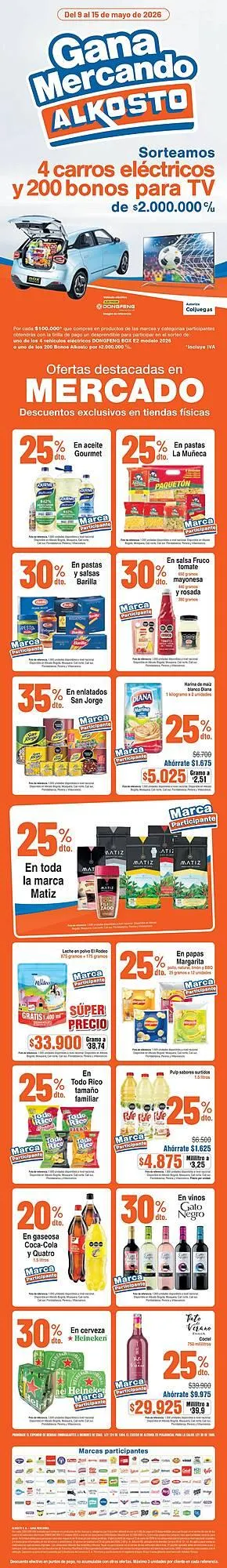 Catalogo de Catálogo Alkosto 9 de mayo al 15 de mayo 2026 - Pag 1