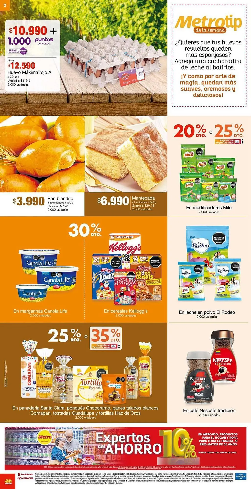 Catalogo de Catálogo Metro 4 de julio al 6 de julio 2025 - Pag 2