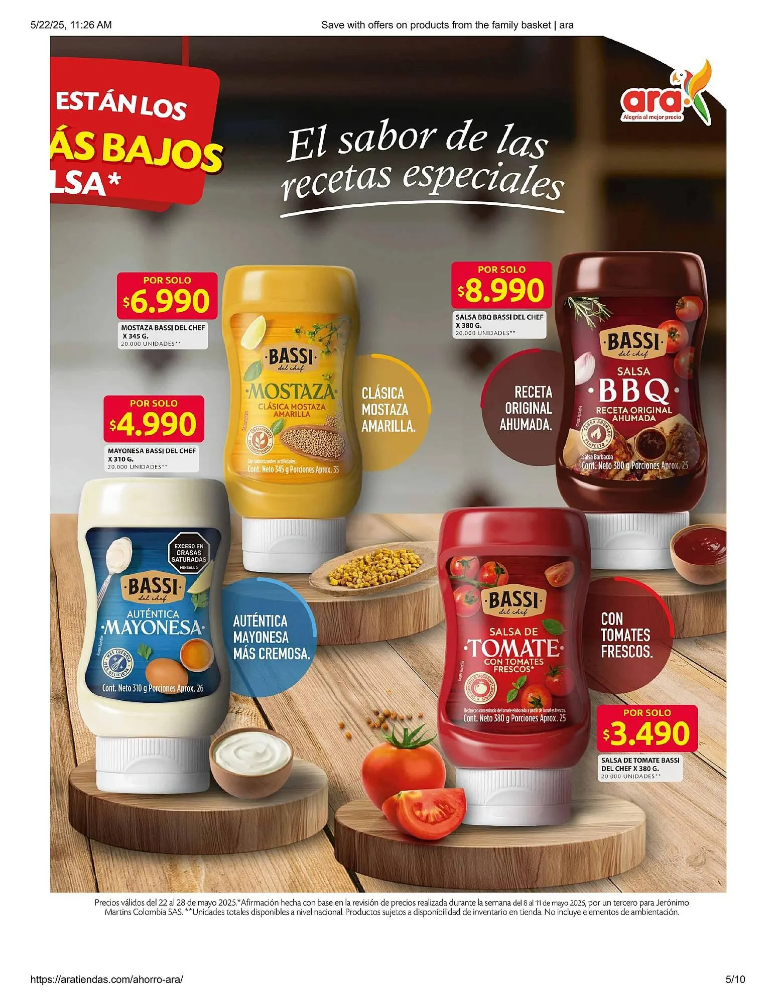 Catalogo de Catálogo Ara 22 de mayo al 29 de mayo 2025 - Pag 5