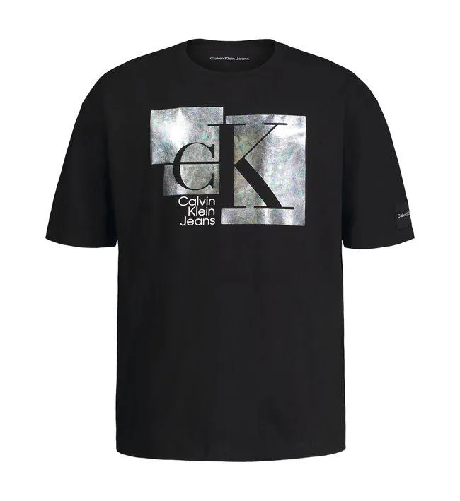 Camiseta Negro De Niño Con Logo