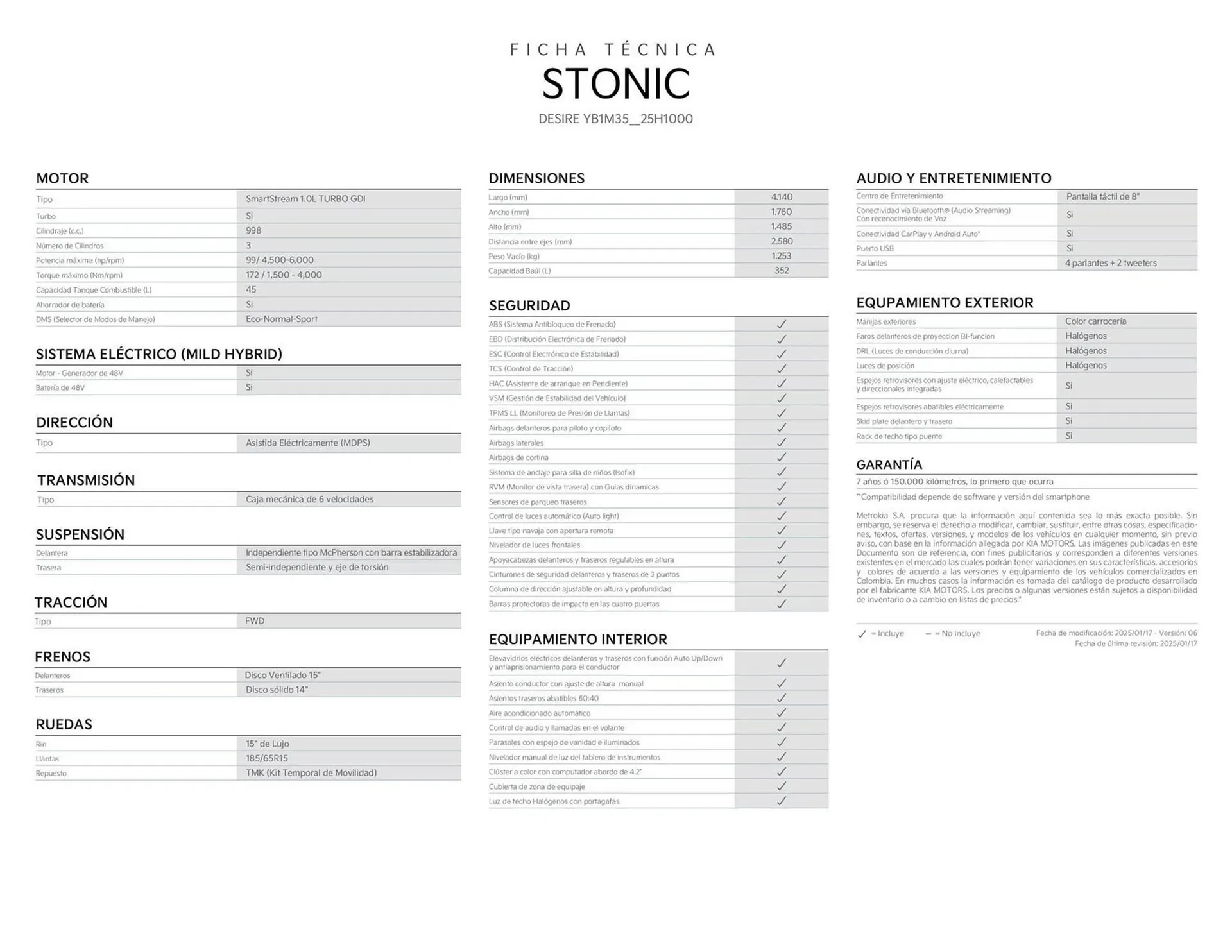 Catalogo de Catálogo KIA 11 de noviembre al 30 de noviembre 2026 - Pag 2