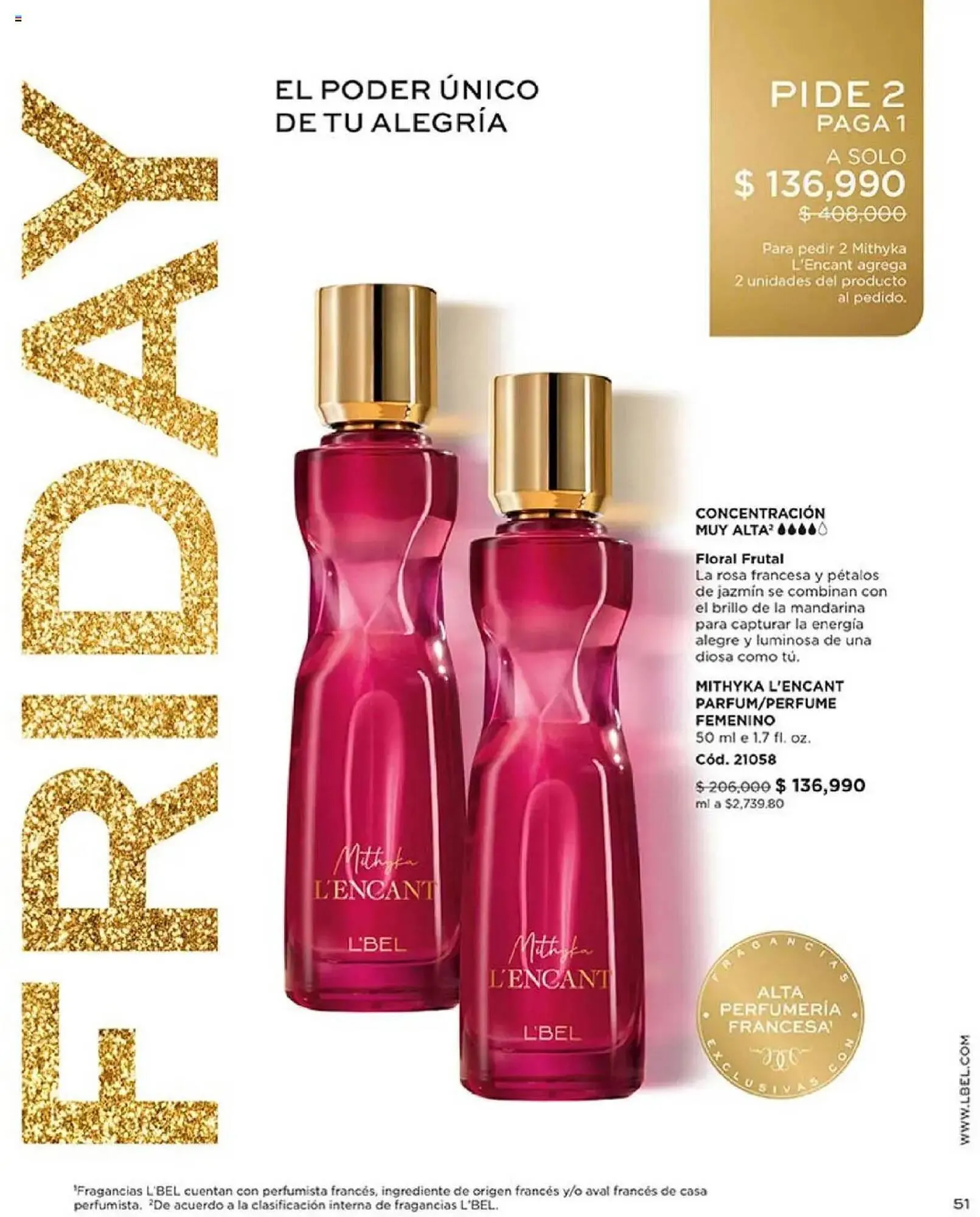 Catalogo de Catálogo L'bel 14 de octubre al 1 de diciembre 2025 - Pag 51