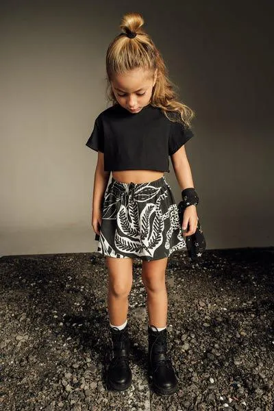 CONJUNTO X 2 CAMISETA - FALDA Multicolor