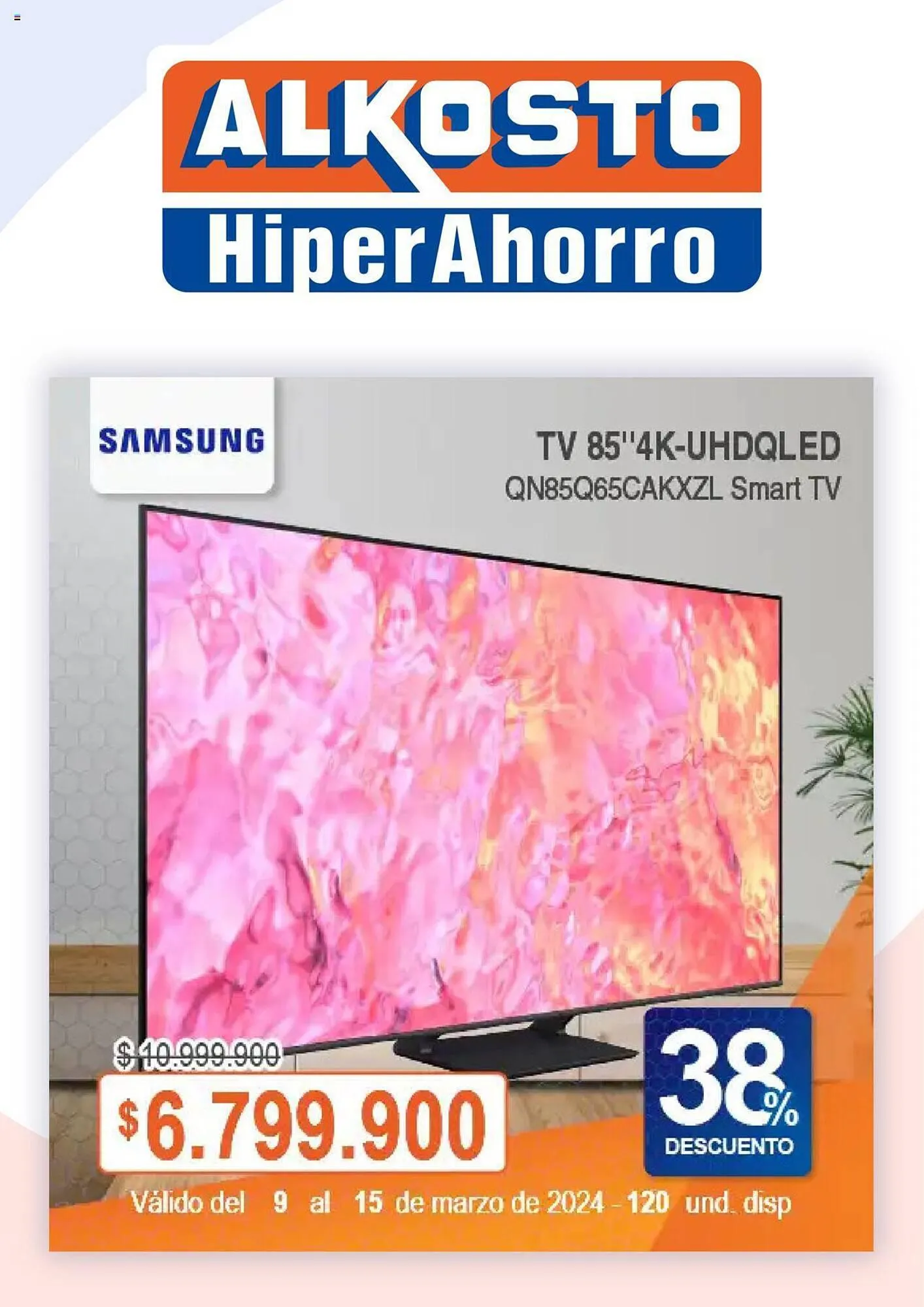 Catalogo de Catálogo Alkosto 9 de marzo al 15 de marzo 2024 - Pag 1