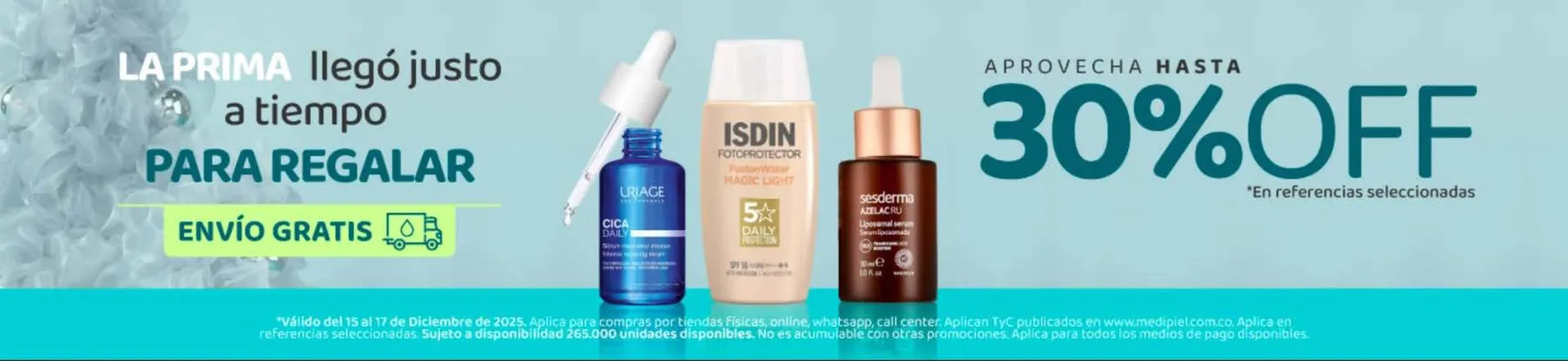 Catalogo de Catálogo MediPiel 15 de diciembre al 17 de diciembre 2025 - Pag 1